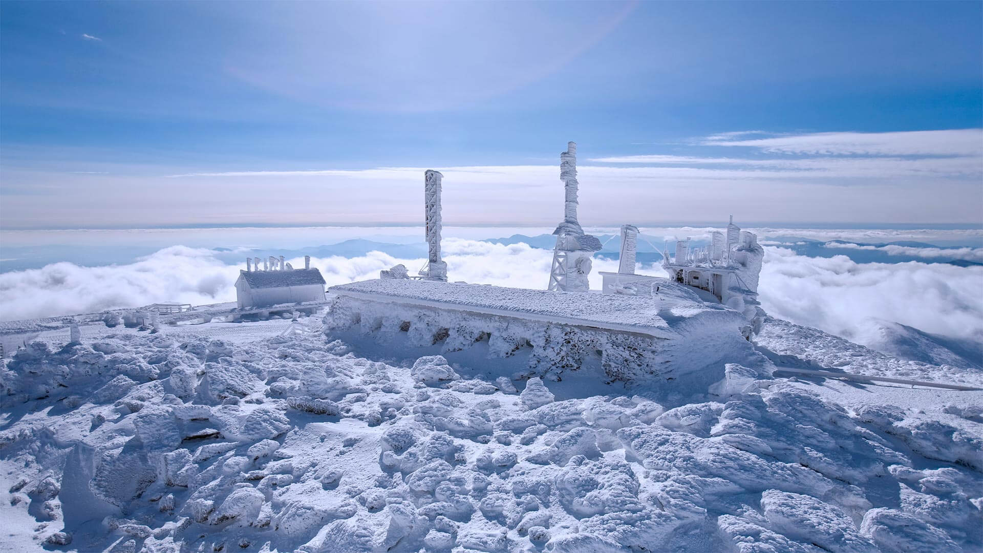 1920x1080 April on Mount Washington
