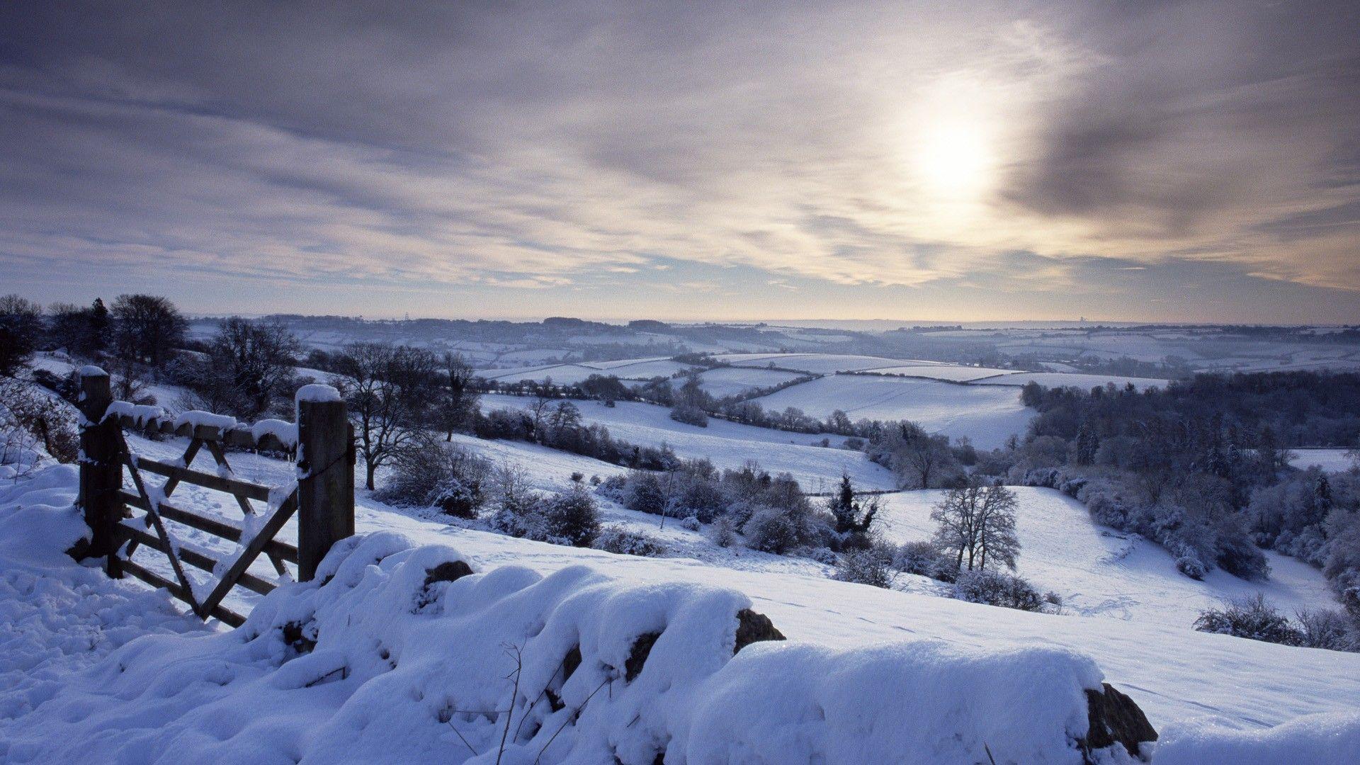 1920x1080 New England Winter Scenes Wallpaper