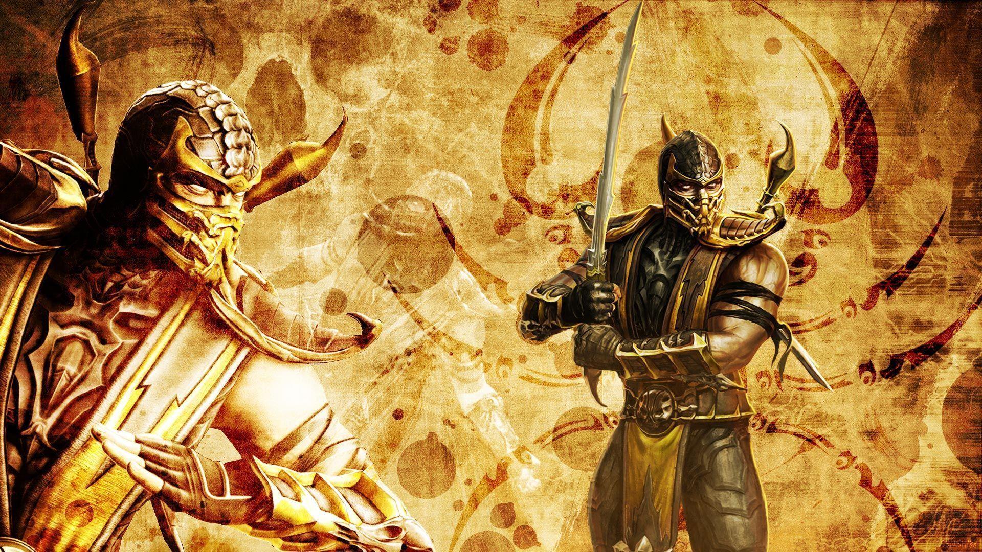 1920x1080 Scorpion Wallpaper Mortal Kombat