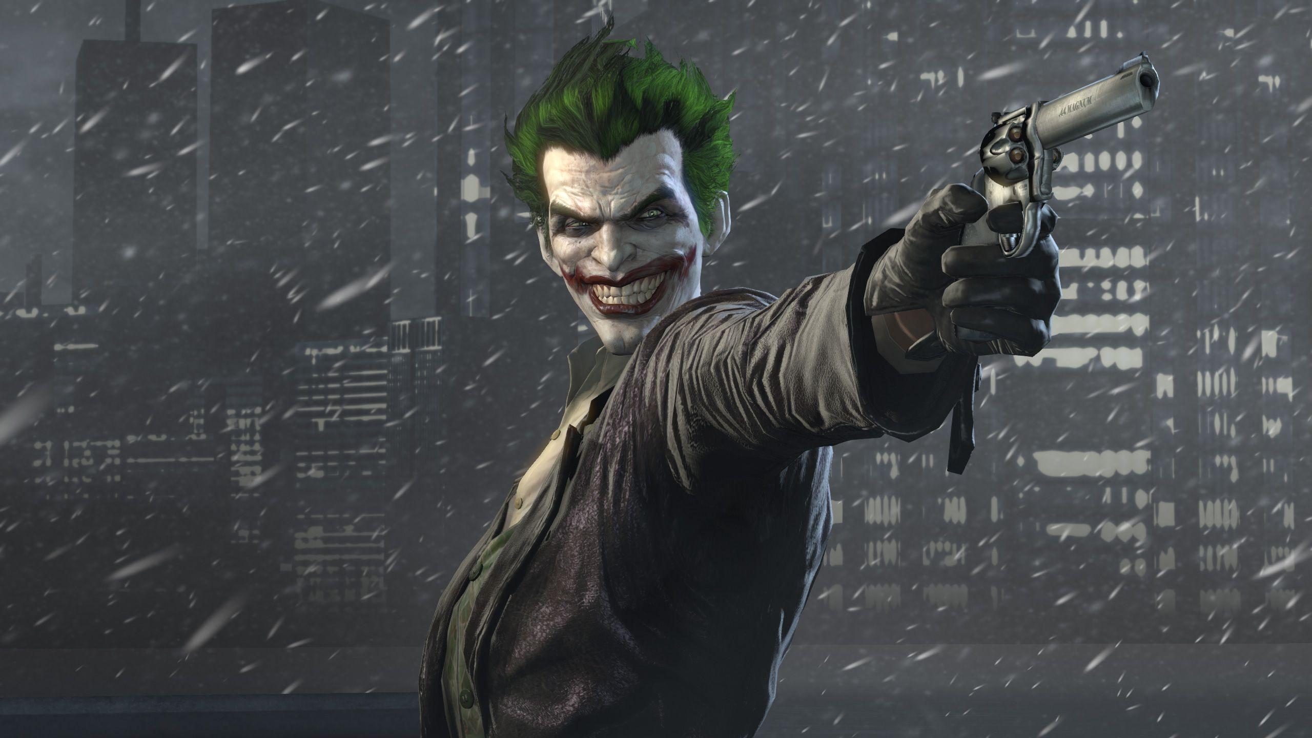 2560x1440 Joker Batman Arkham Origins Laptop Full HD 1080P HD 4k Wallpaper, Image, Background, Photo and Picture