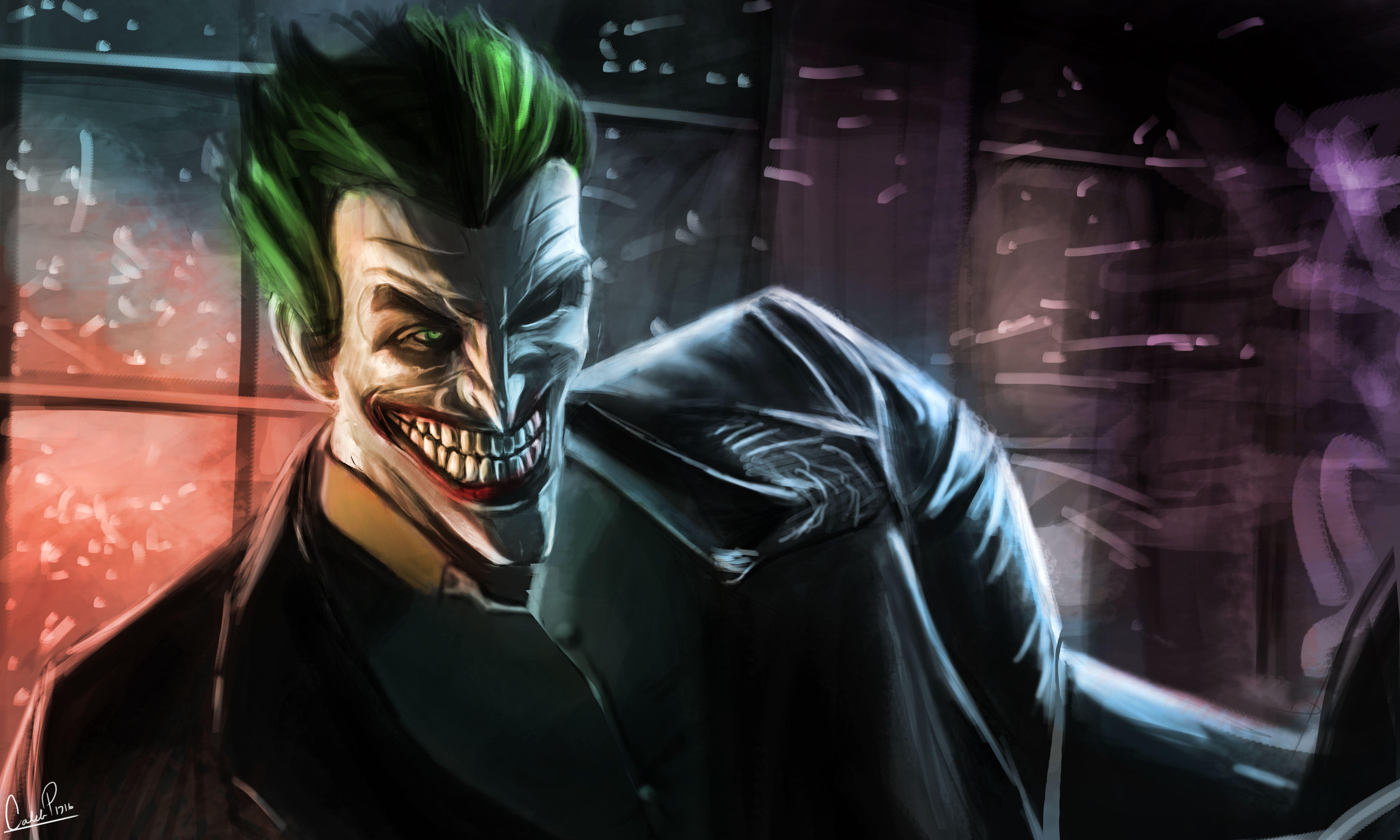 6400x3840 Joker Arkham Origins, HD Superheroes, 4k Wallpaper, Image, Background, Photo and Picture