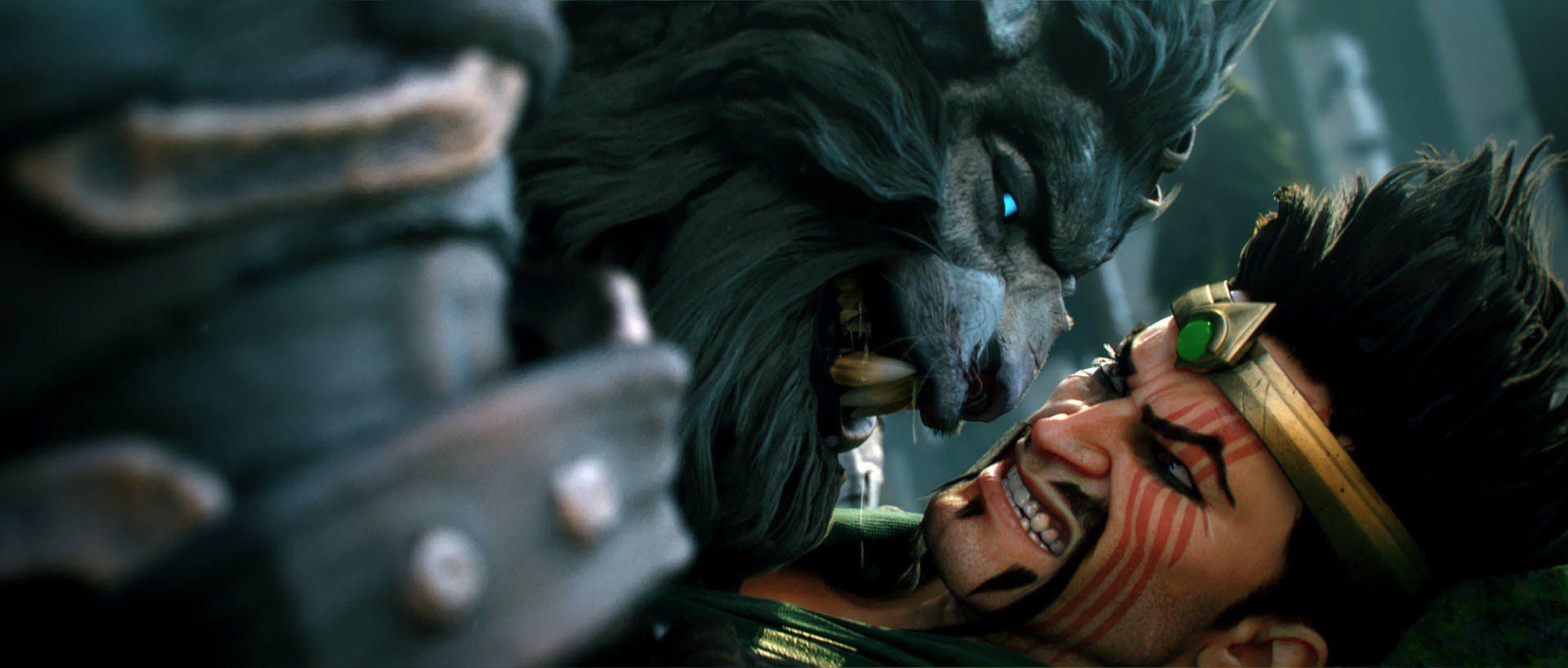 2534x1080 Rengar, Draven, League of Legends Wallpaper HD / Desktop and Mobile Background