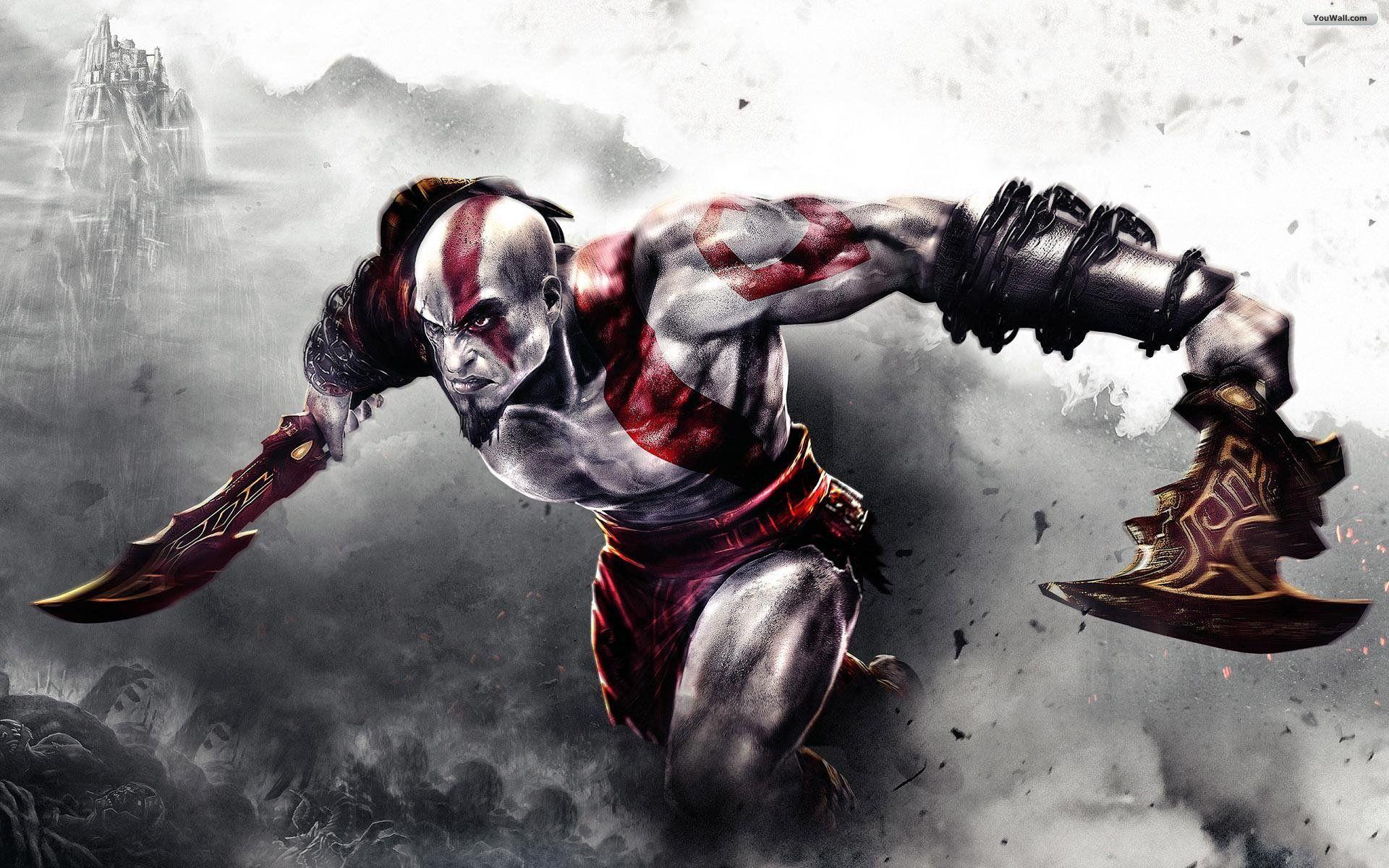 1920x1200 God of War Wallpaper Kratos