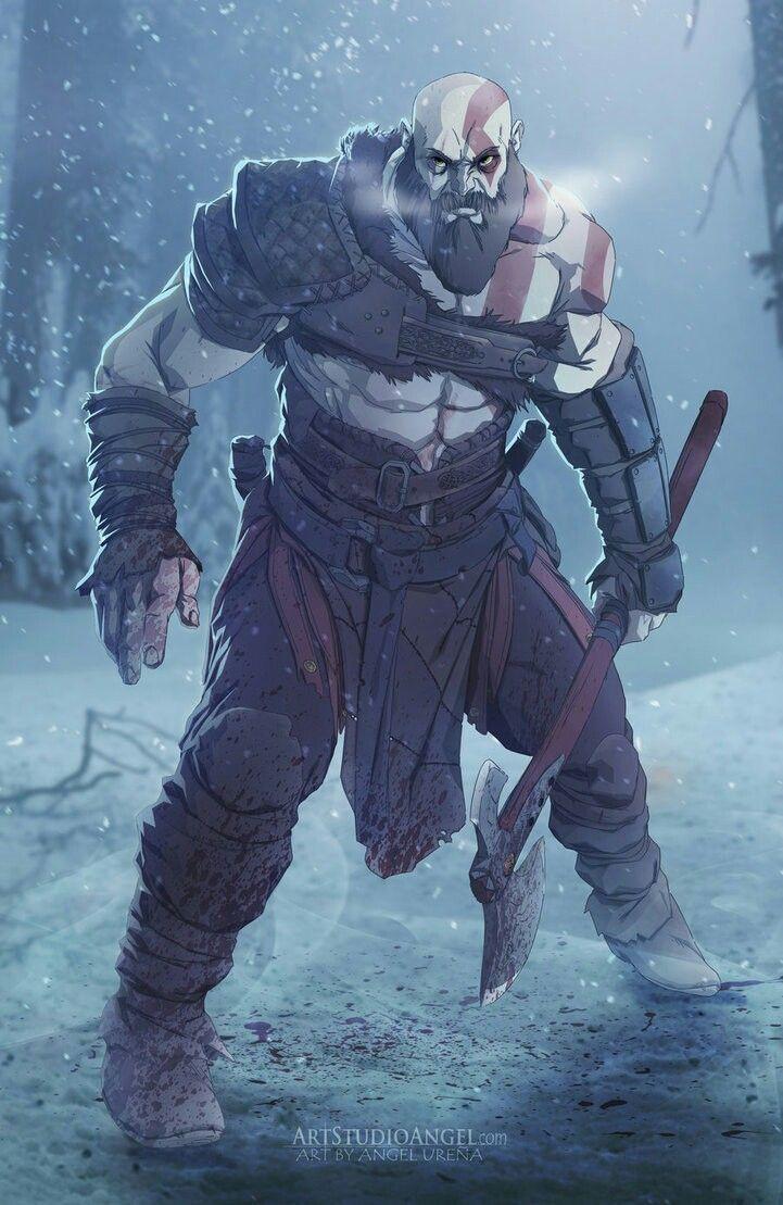 721x1109 Gamers. Kratos god of war, God of war, War art