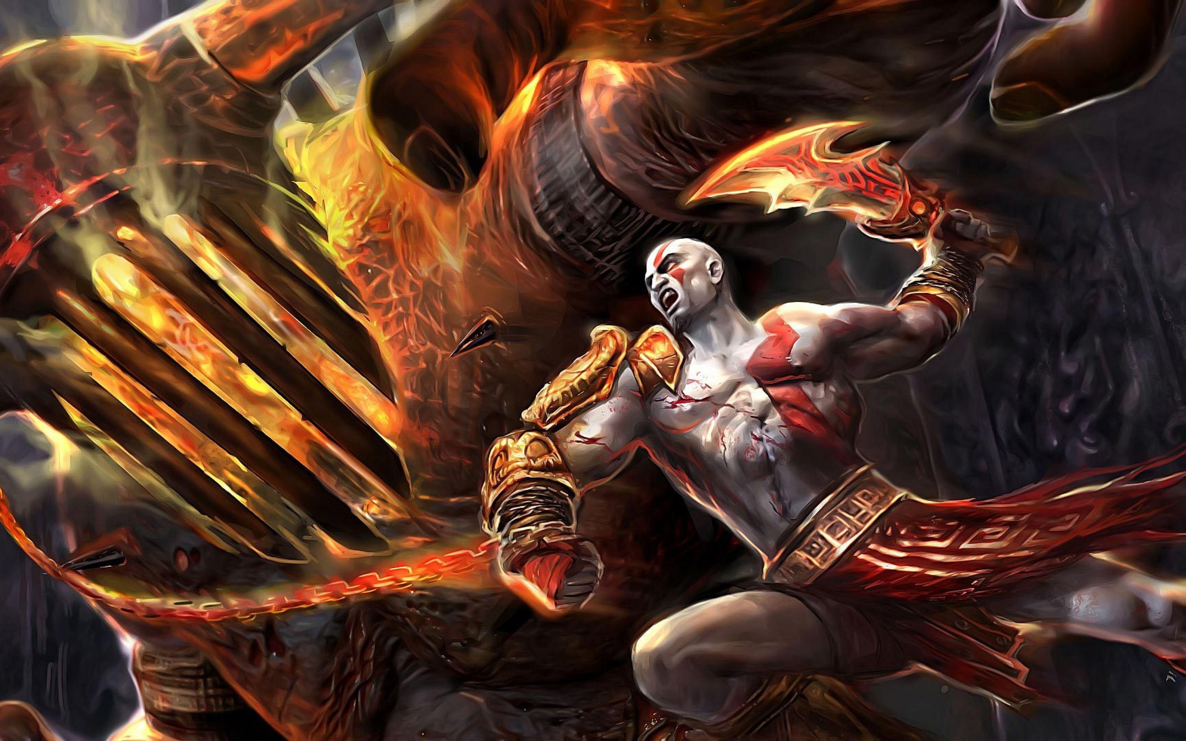 3840x2400 God Of War 3 Kratos Wallpaper Full HD #Tqk. Kratos god of war, God of war, God of war game