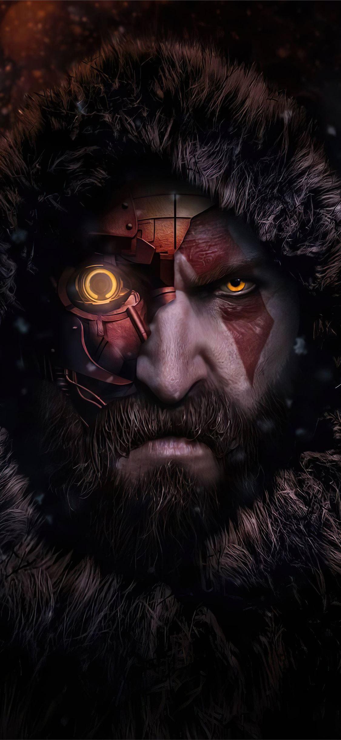 1125x2436 Best kratos iPhone 11 Wallpaper HD