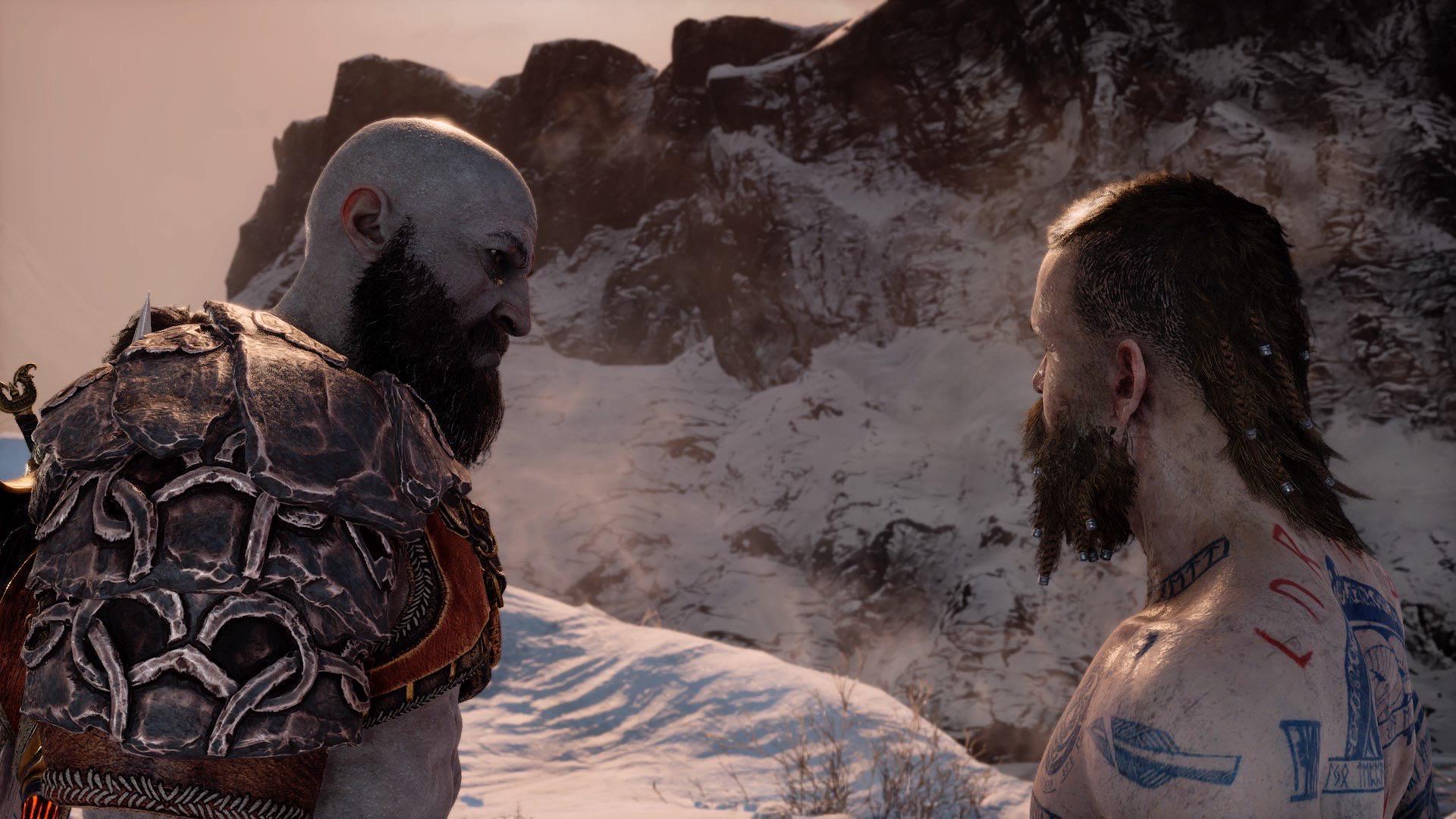 1920x1080 This one moment truly shows his growth. Old Kratos would've had him dead the moment he left the water, but he gave Baldur his advice and in this moment empathized with him