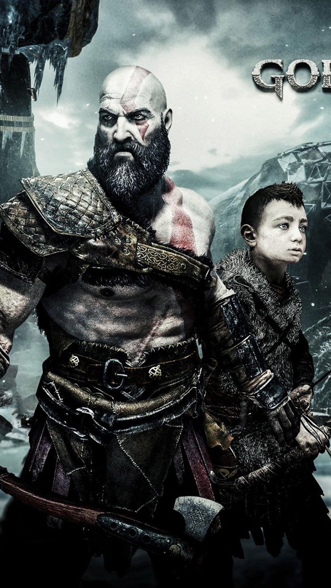 1080x1920 Kratos & Atreus Together In God Of War HD Mobile Wallpaper Of War Ultrawide