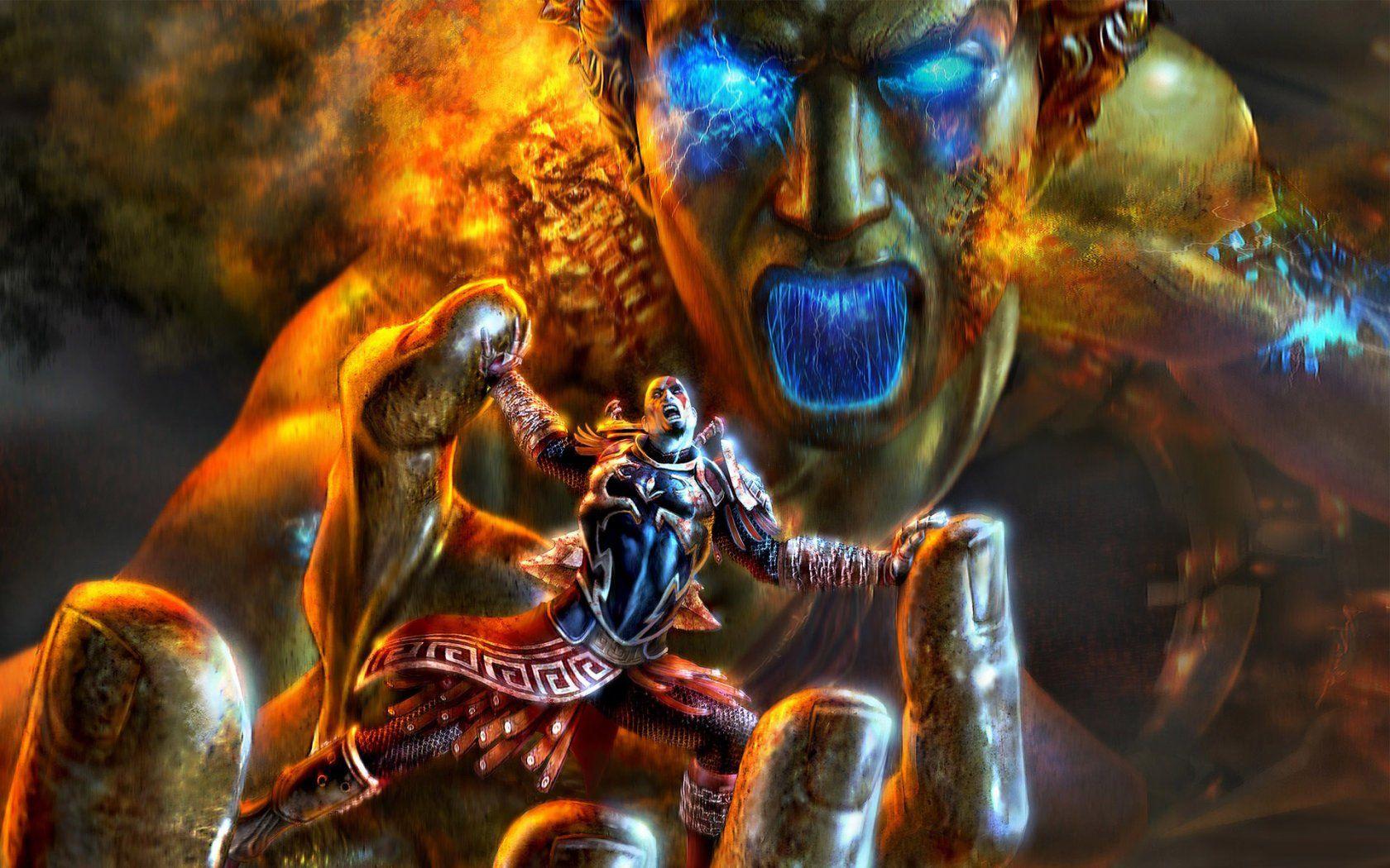 1680x1050 God Of War HD Wallpaper