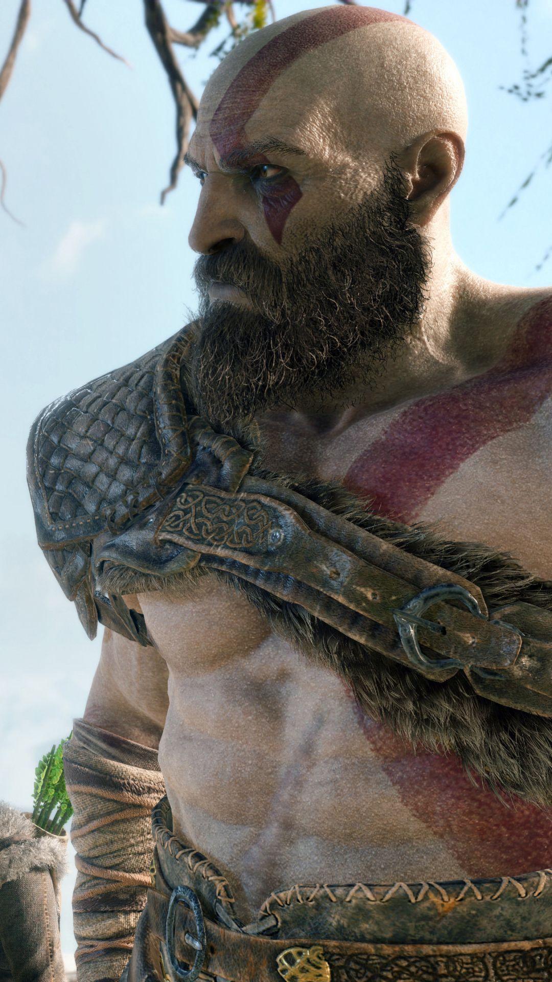 1080x1920 Video Game / God Of War (2018) (1080x1920) Mobile Wallpaper. Kratos god of war, God of war, War art