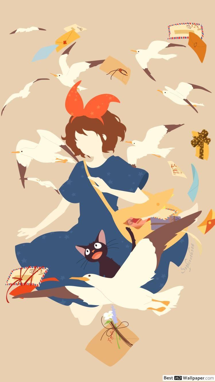 750x1334 Kiki's delivery services HD wallpaper download