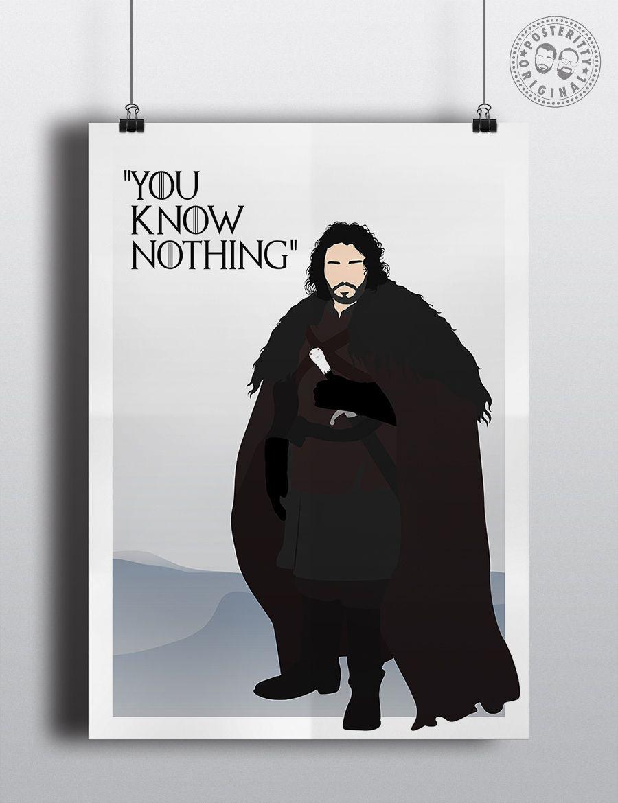 900x1170 Jon Snow (Game of Thrones) You know nothing