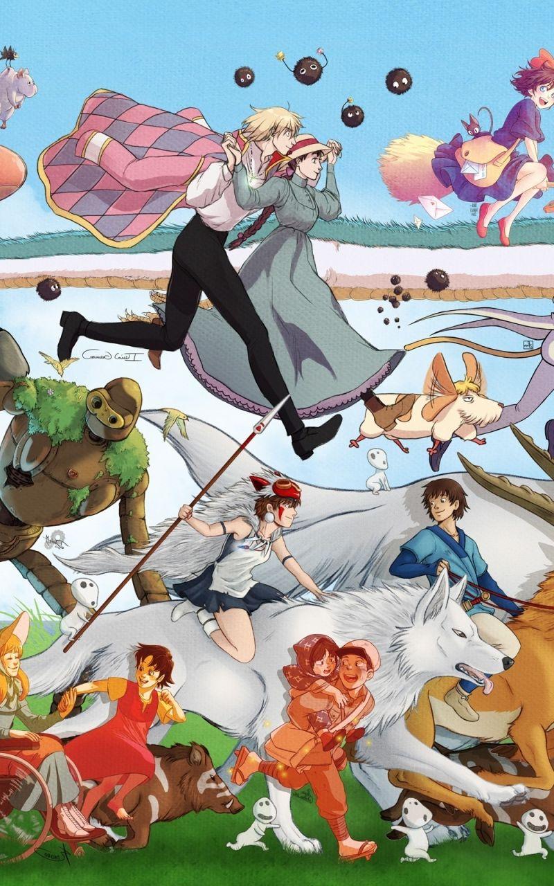 800x1280 Kikis Delivery Service Phone Wallpaper.