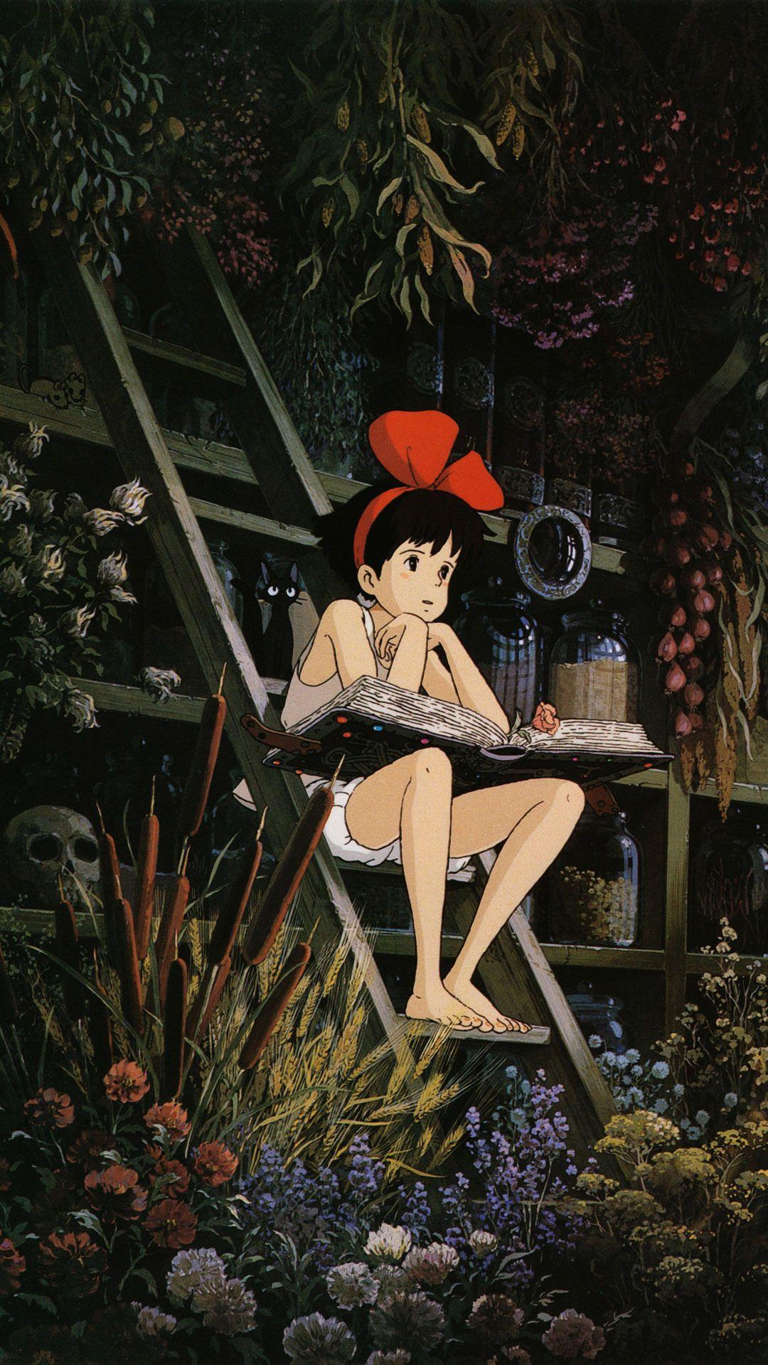 1080x1920 Japan anime Kiki's Delivery Service