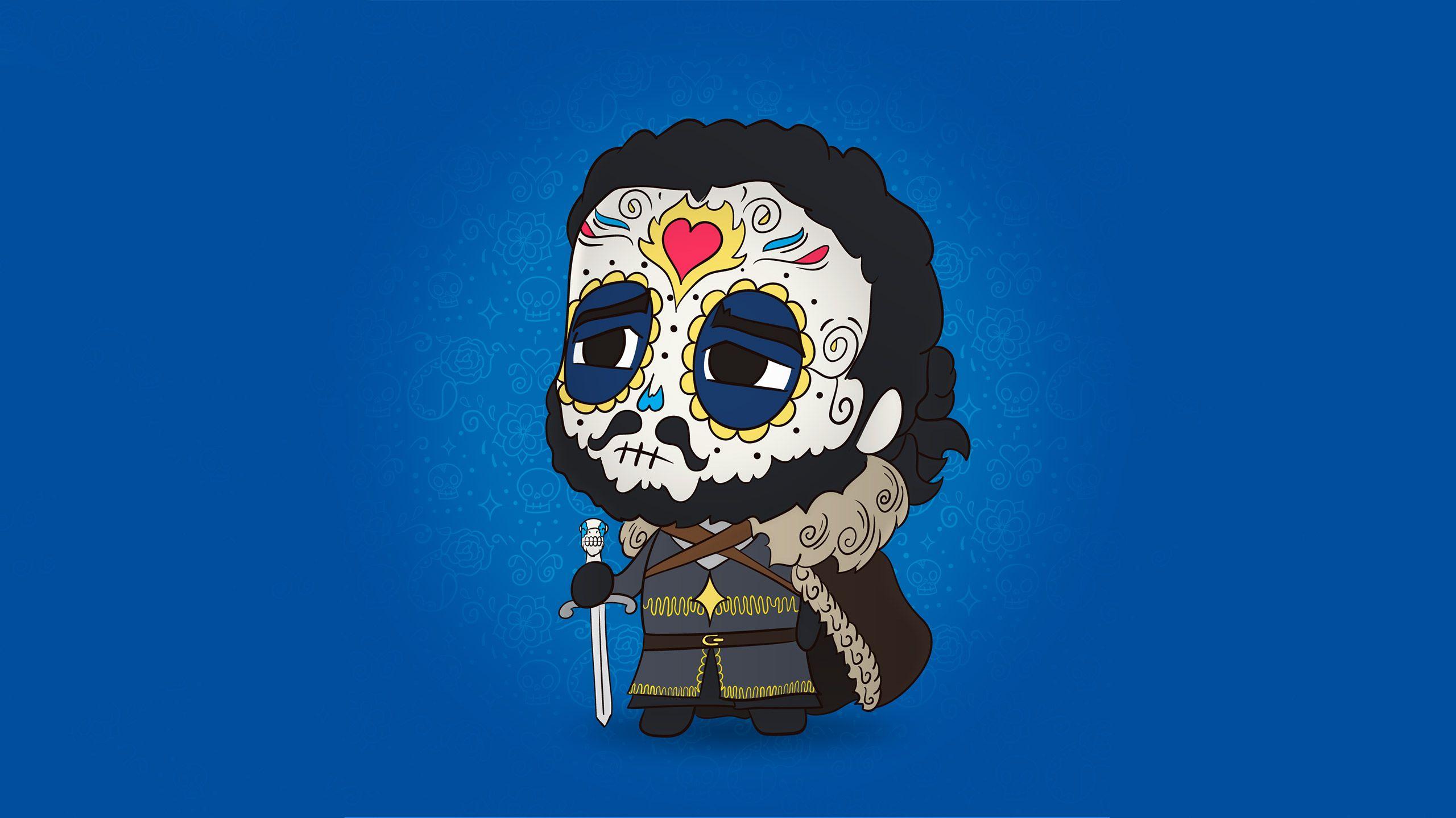 2560x1440 Jon Snow Minimalism 4k 1440P Resolution HD 4k Wallpaper, Image, Background, Photo and Picture