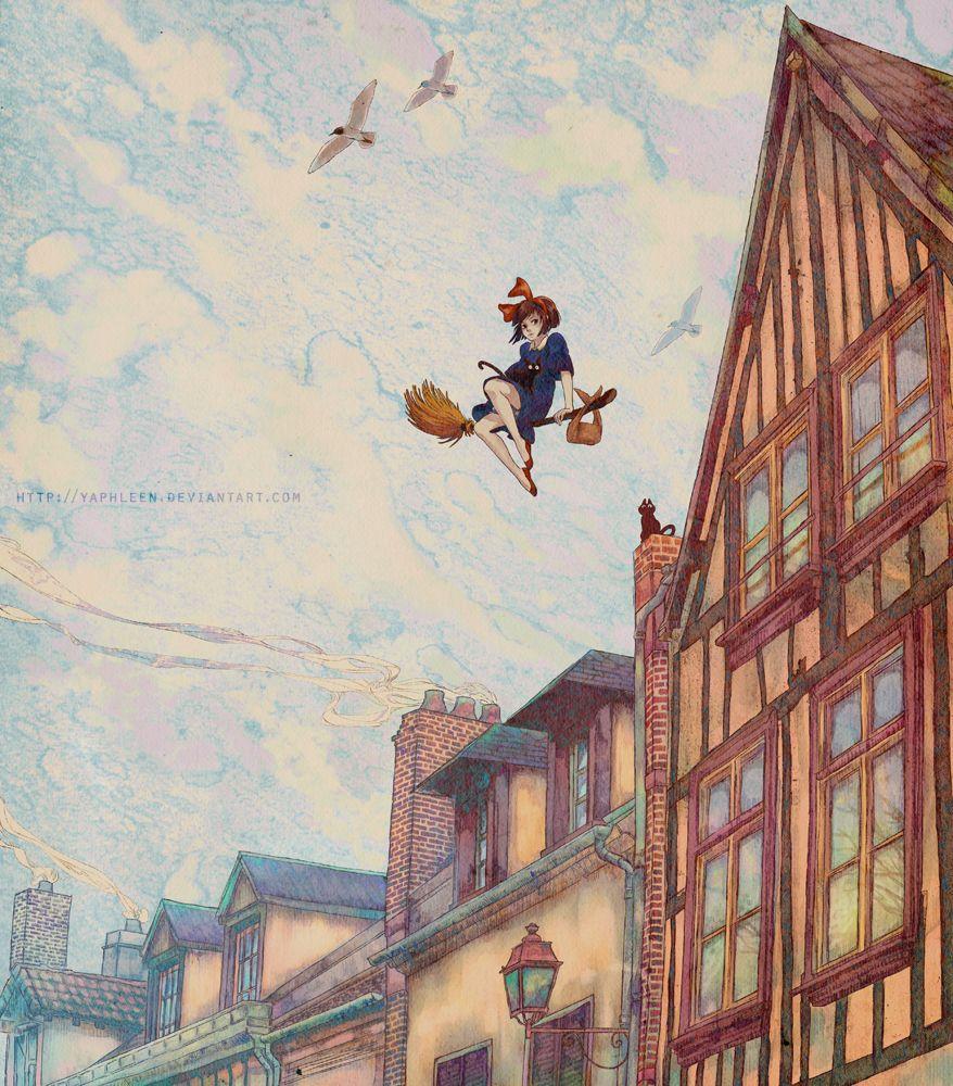 878x1000 Majo no Takkyuubin (Kiki's Delivery Service) Anime Image Board