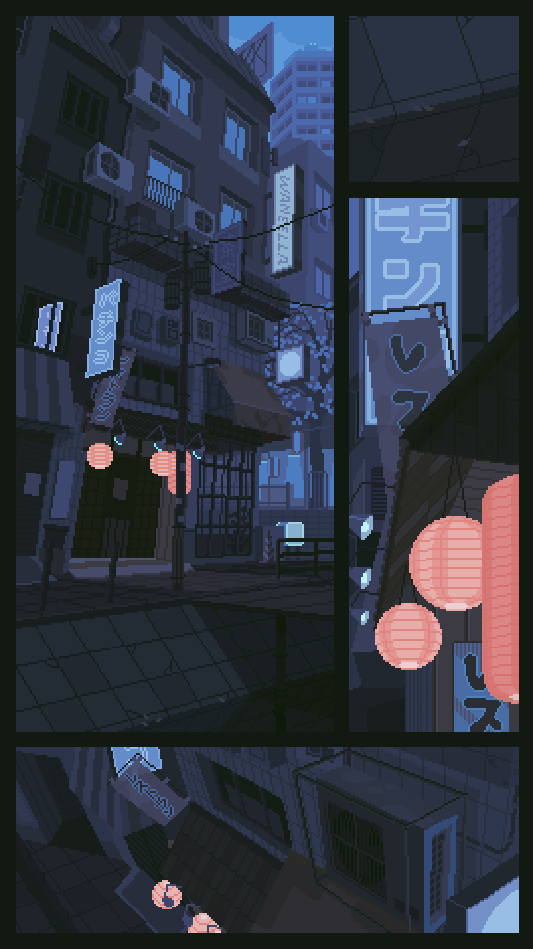 1080x1920 gif. Pixel art background, Pixel art, Anime background