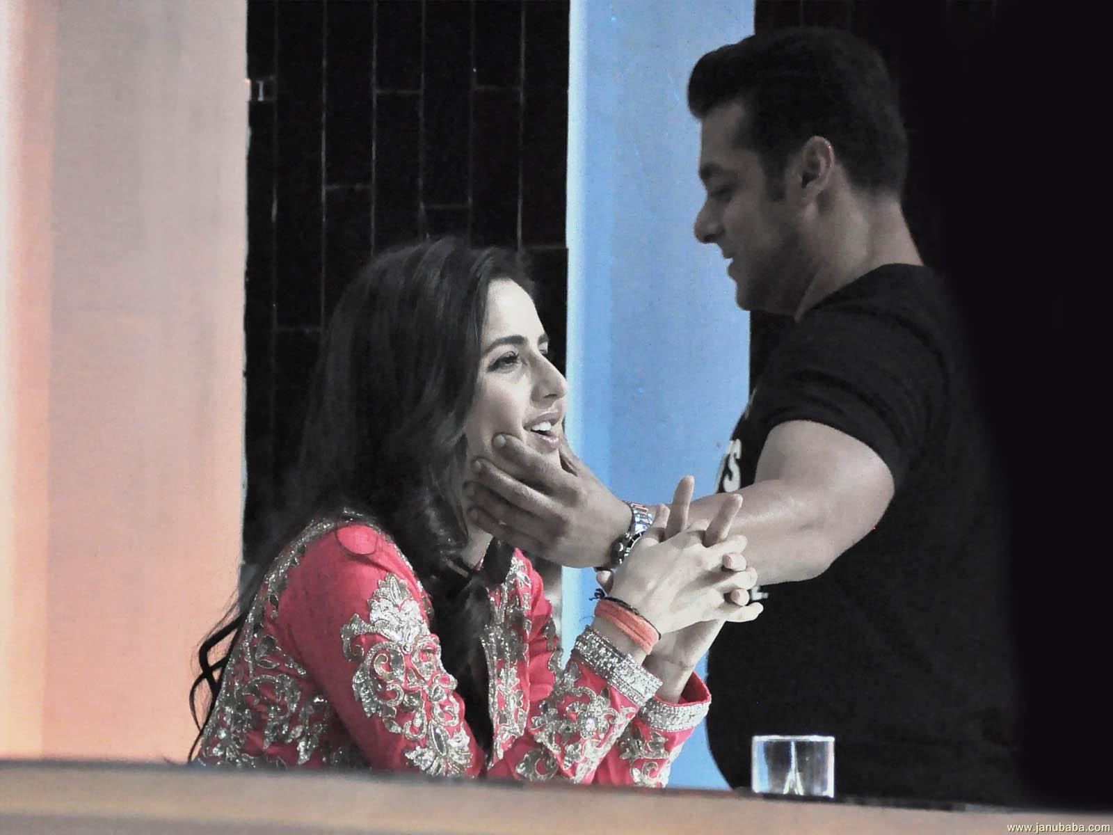 1600x1200 Katrina Kaif with Salman Khan by coolman wallpaper - (1600x1200) :