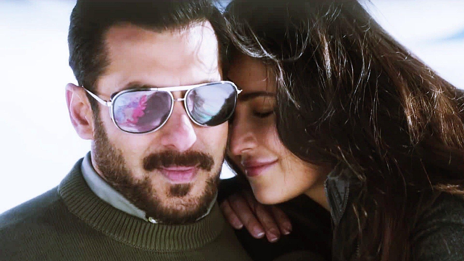 1920x1080 Latest Salman Khan Katrina Kaif Tiger Zinda Hai Romantic Wallpaper.