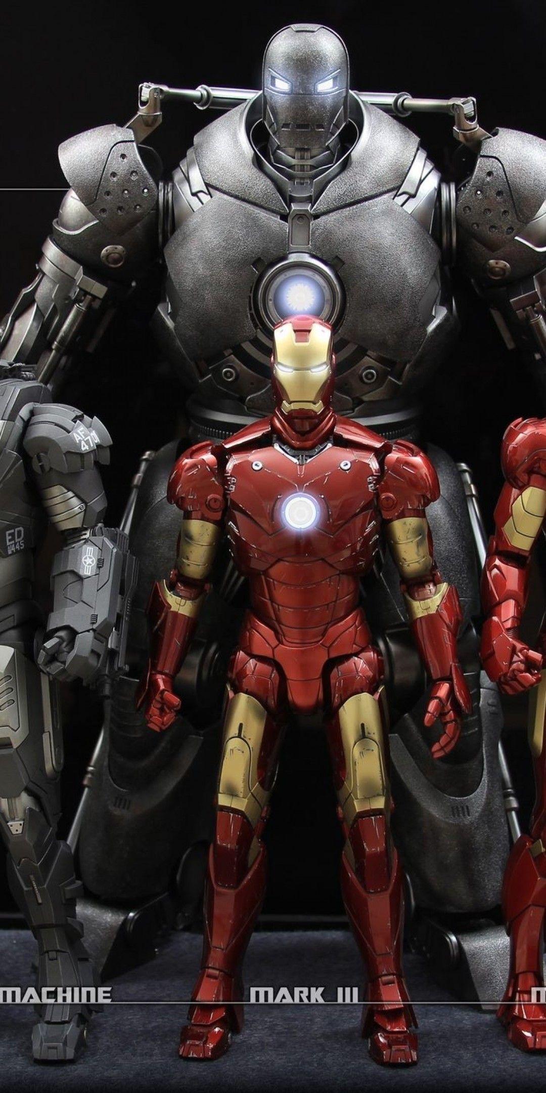 1080x2160 Download 1080x2160 Iron Man, All Types, Comics, Marvel Wallpaper for Huawei Mate 10