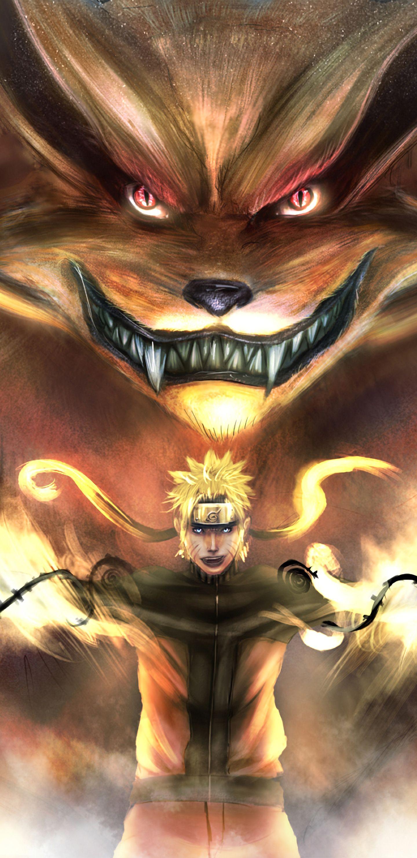 1440x2960 Naruto And Kurama 4k Samsung Galaxy Note S S SQHD HD 4k Wallpaper, Image, Background, Photo and Picture