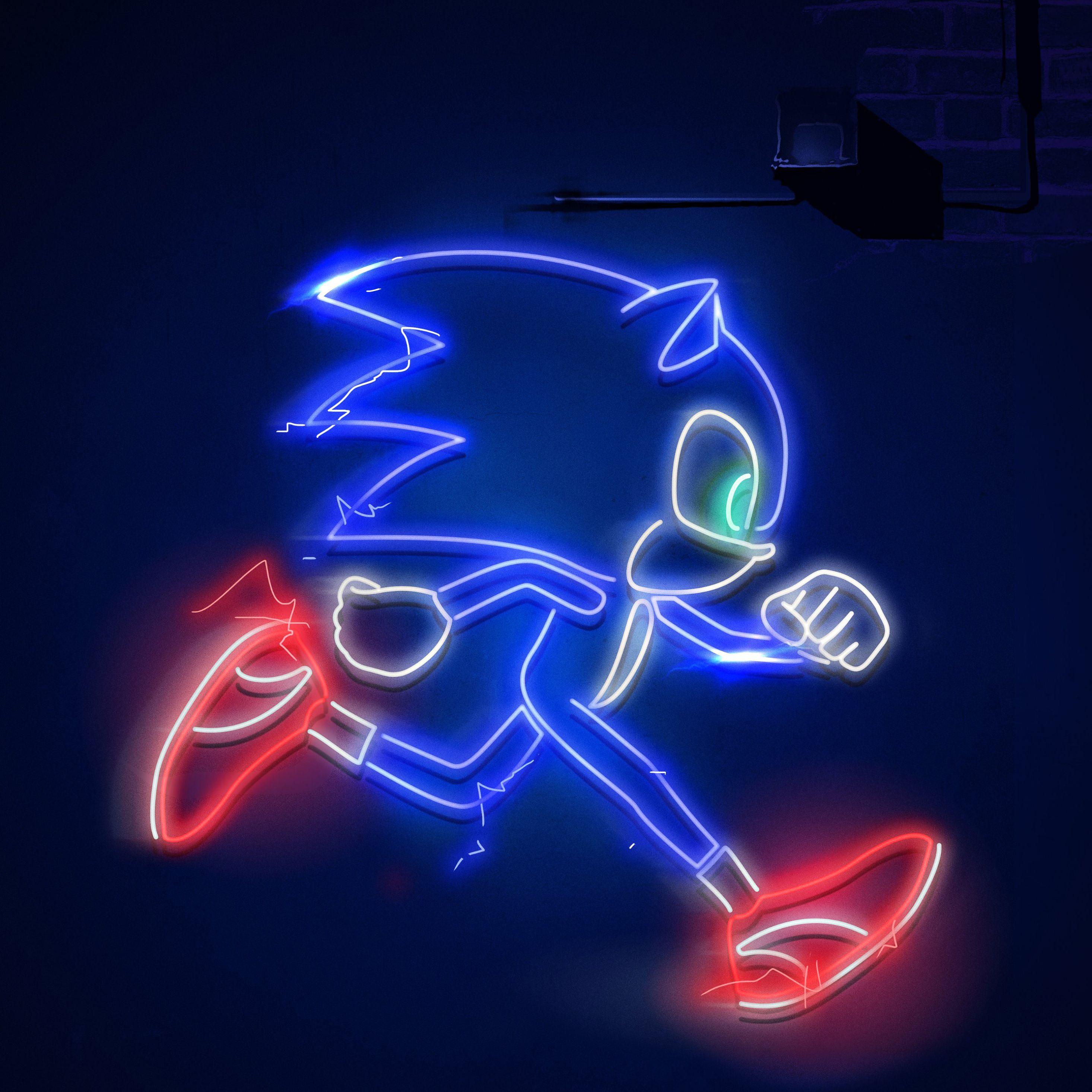 2932x2932 Sonic Hedgehog iPad Pro Retina Display Wallpaper, HD Movies 4K Wallpaper, Image, Photo and Background