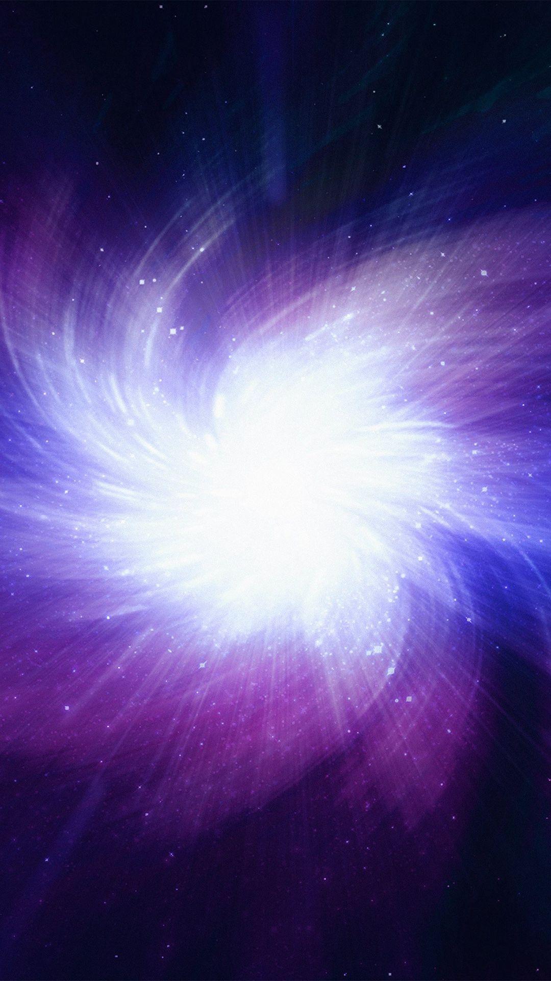 1080x1920 Abstract Cool Aurora Space Pattern Blue #iPhone #wallpaper