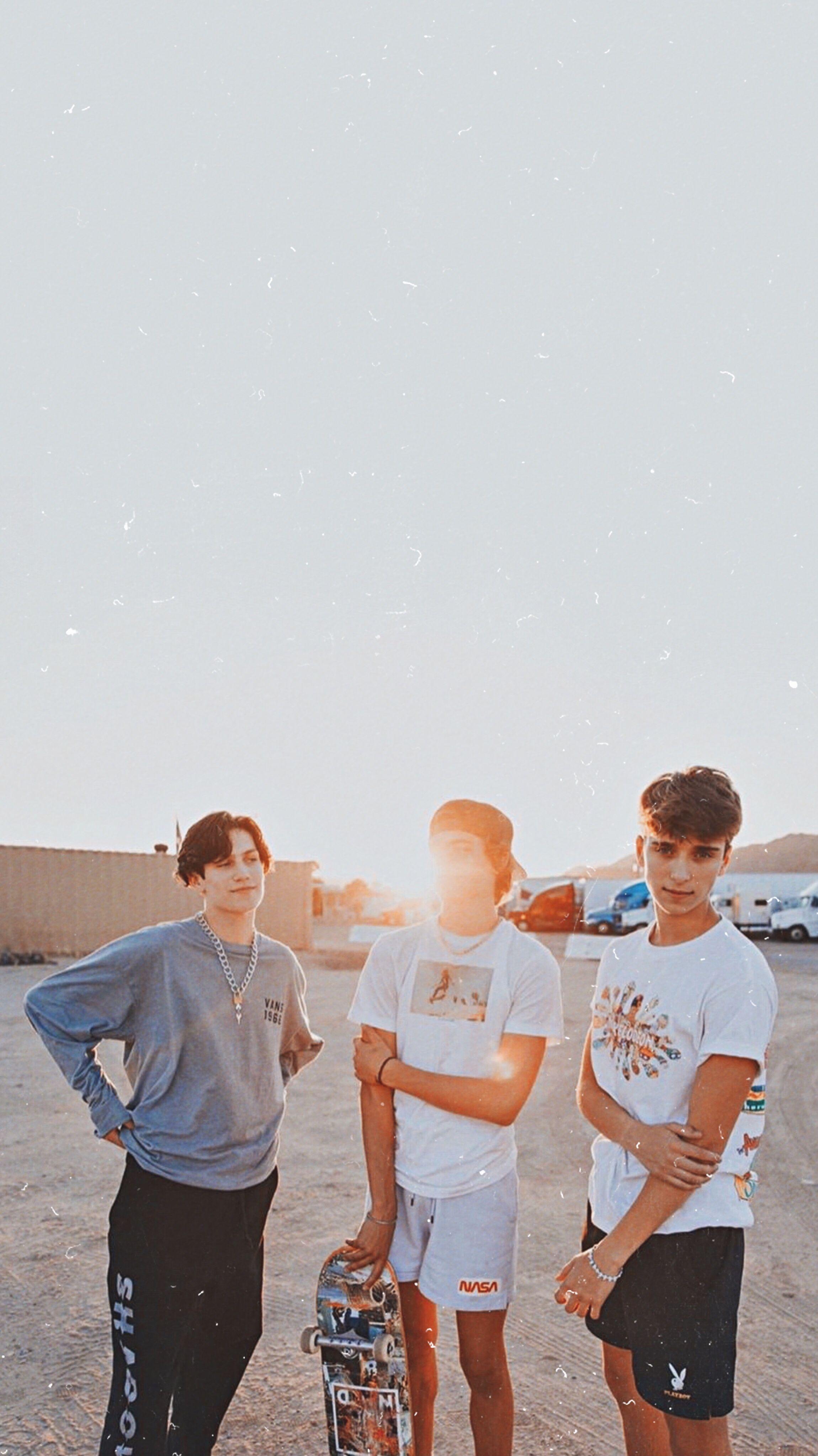 2300x4093 chase hudson, sam hurley, and josh richards wallpaper. Josh richards, Cute boys, Boys wallpaper