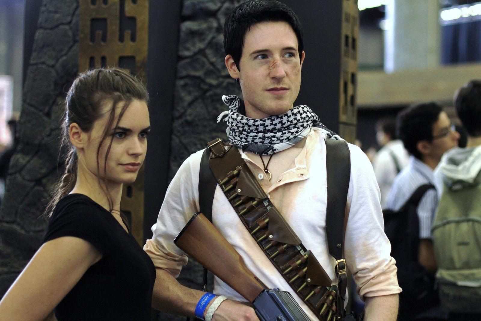 1600x1067 Lara Croft et Nathan Drake Expo 2012