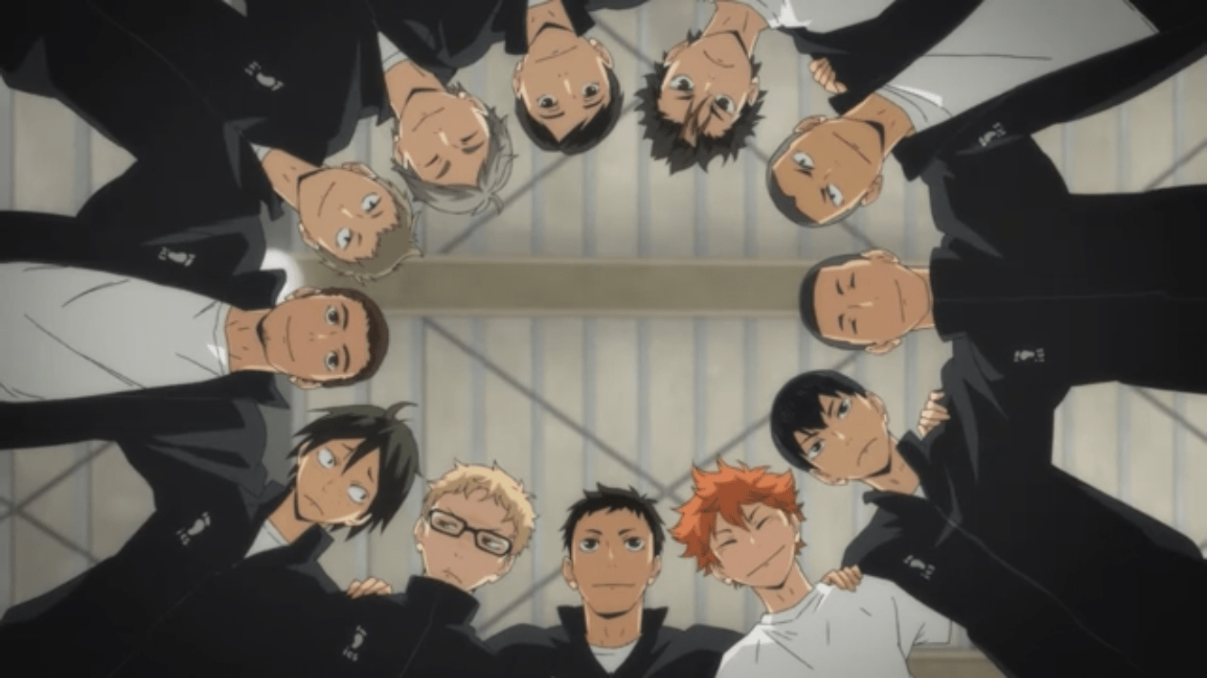 1334x750 team huddle. Haikyuu anime, Anime,