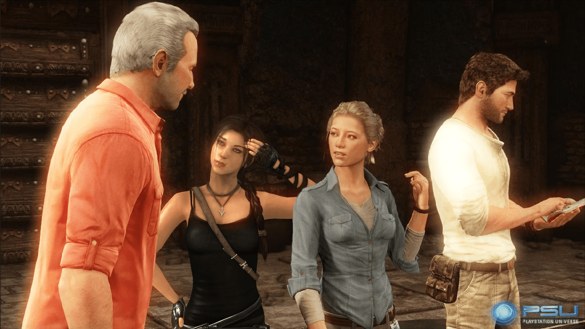 1192x670 Lara Croft and Nathan Drake: Puzzle