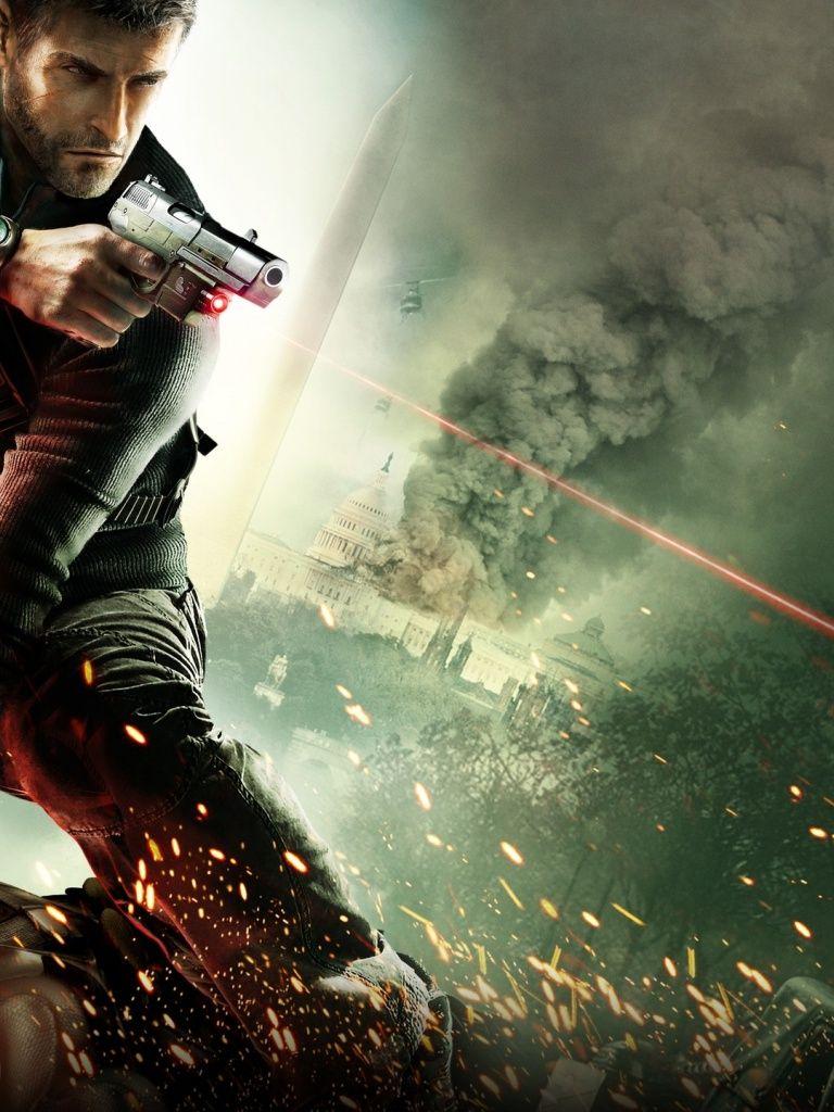 768x1024 Splinter Cell Conviction Artwork iPad mini wallpaper