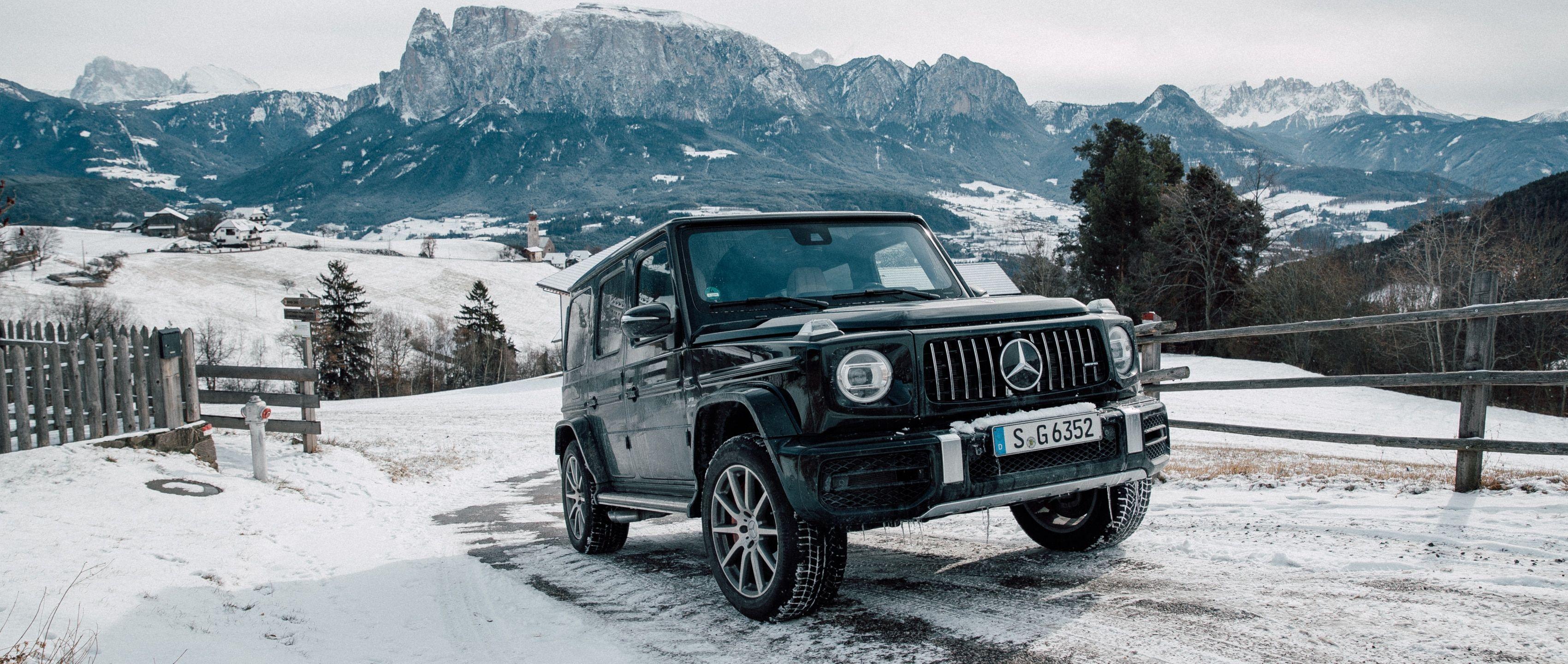 3400x1440 MBsocialcar: Mercedes AMG G 63