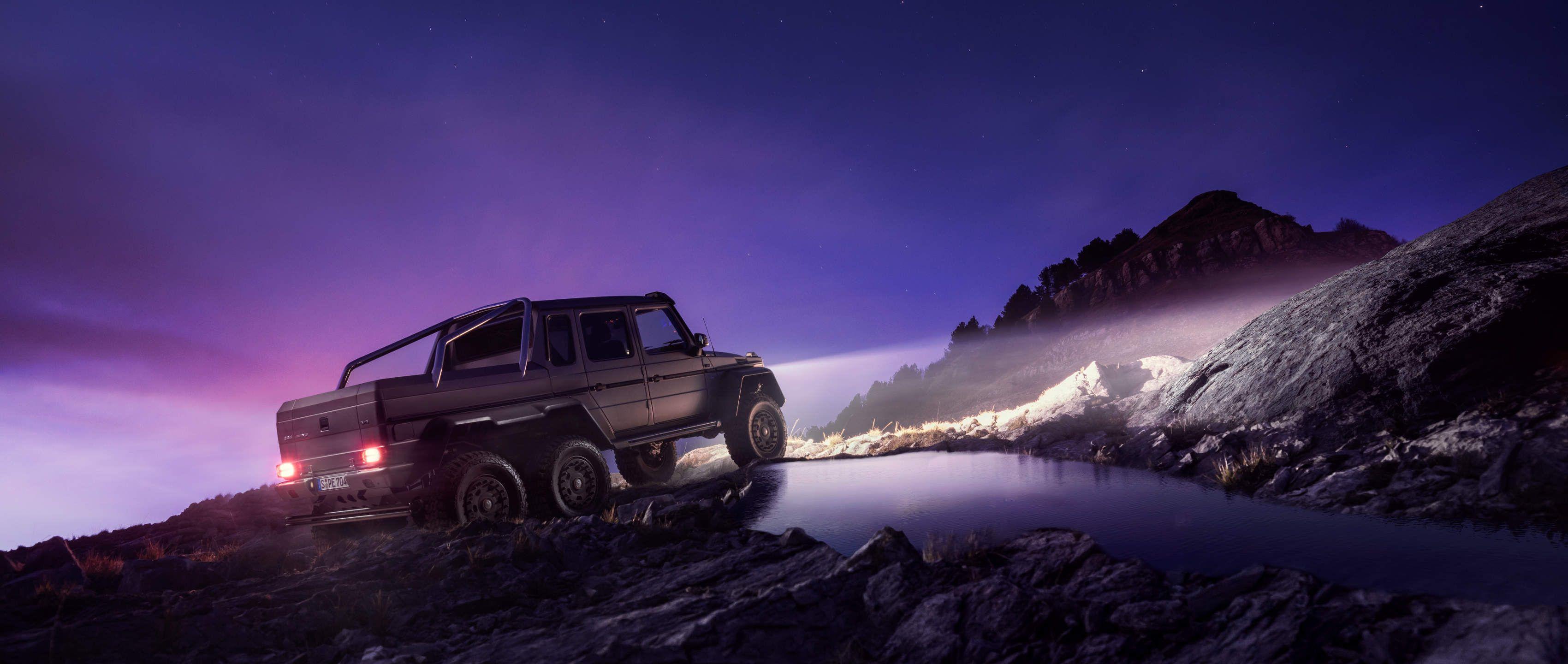 3400x1440 Mercedes Benz G 63 AMG 6x6 Wallpaper. #MBsocialcar