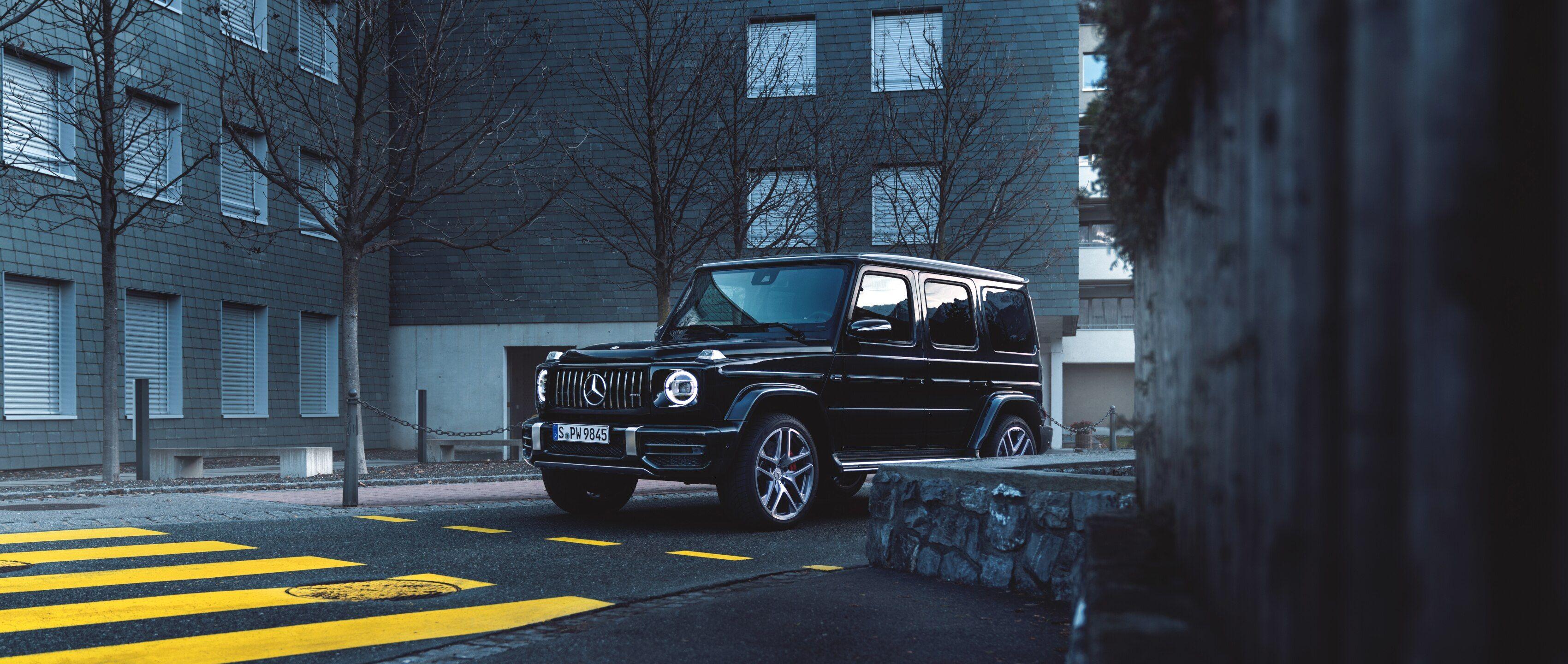 3400x1440 MBsocialcar: Mercedes AMG G 63