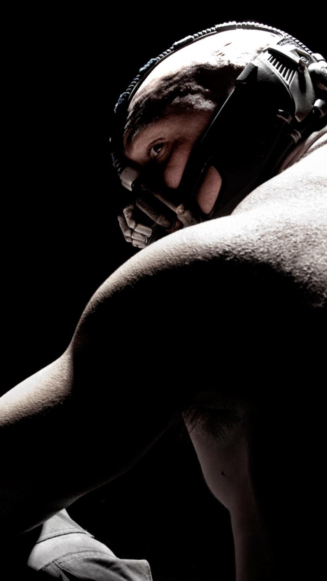 1080x1920 Tom Hardy as Bane in DARK KNIGHT RISES HD Wallpaper. HD Wallpaper Download