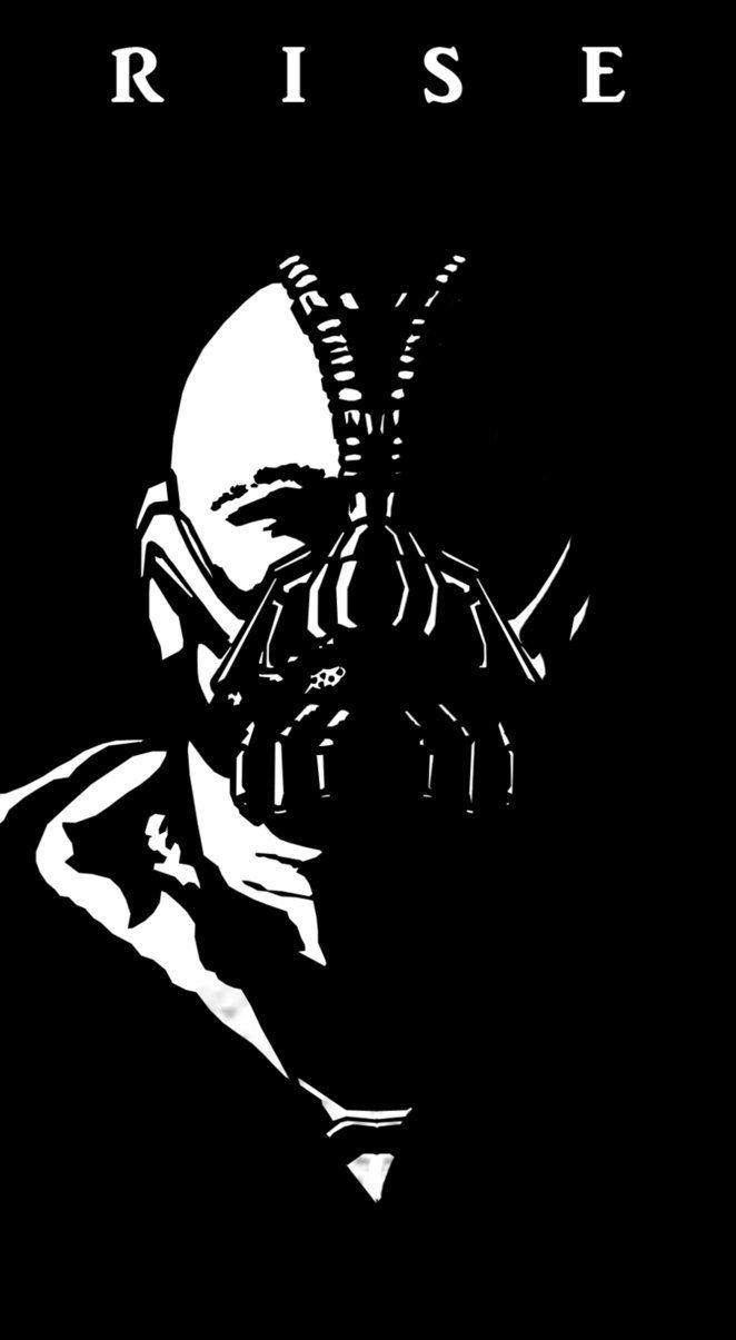 662x1205 Batman. Bane dark knight, Batman wall art, Knight art