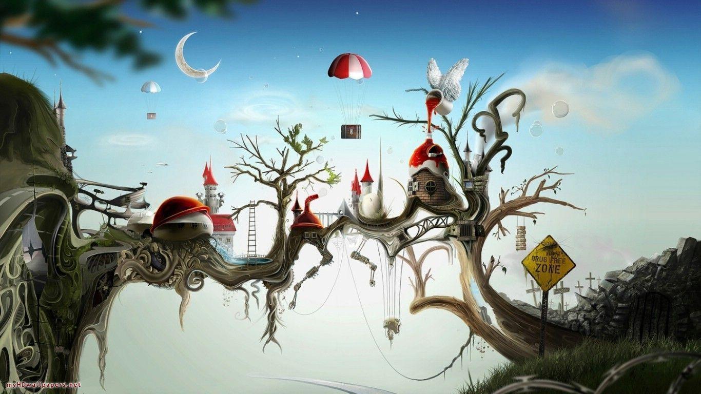 1366x768 Crazy HD Wallpaper