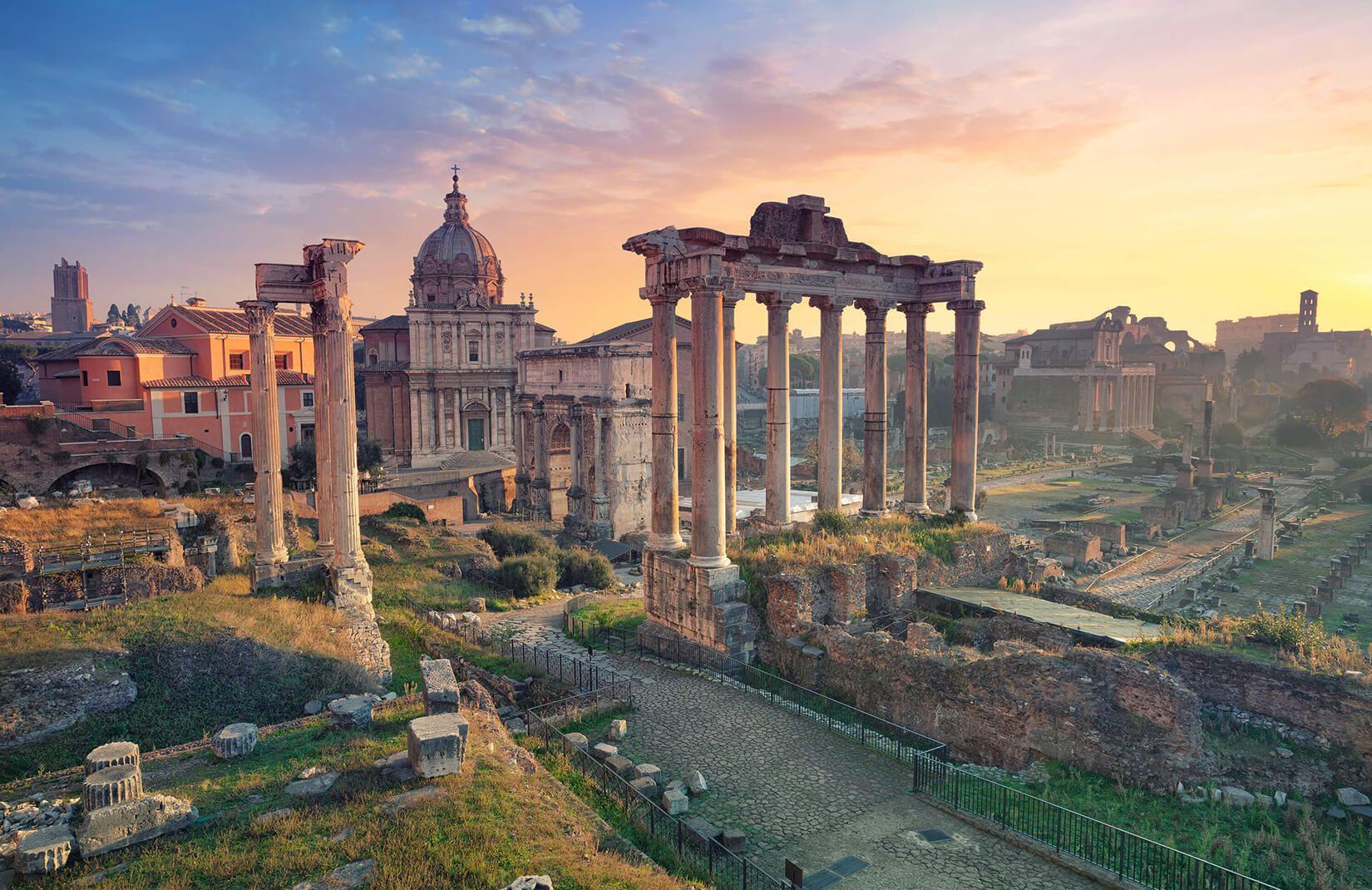 1650x1070 Rome Forum Wallpaper Mural