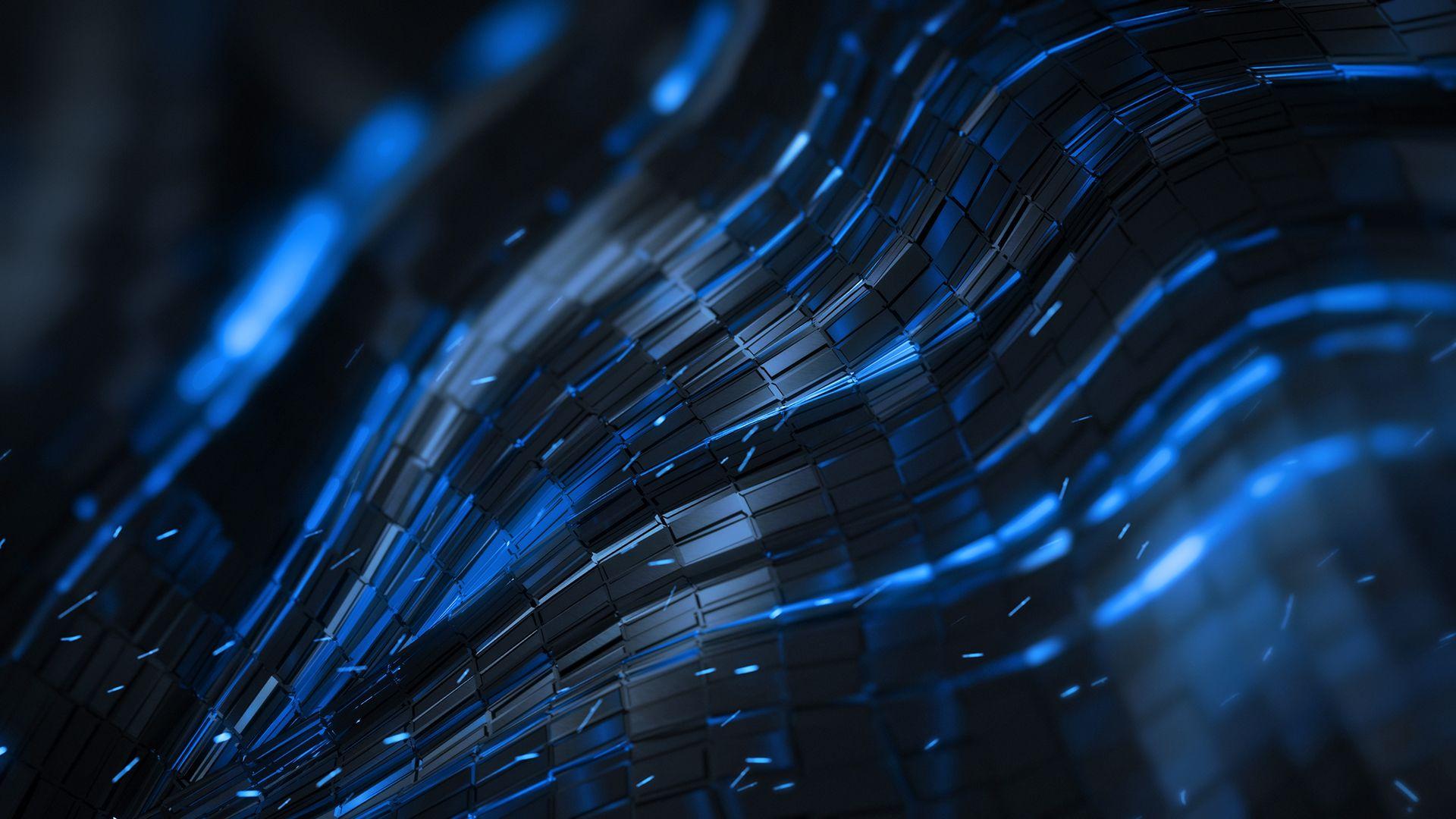 1920x1080 Alien Blue Chromebook Wallpaper