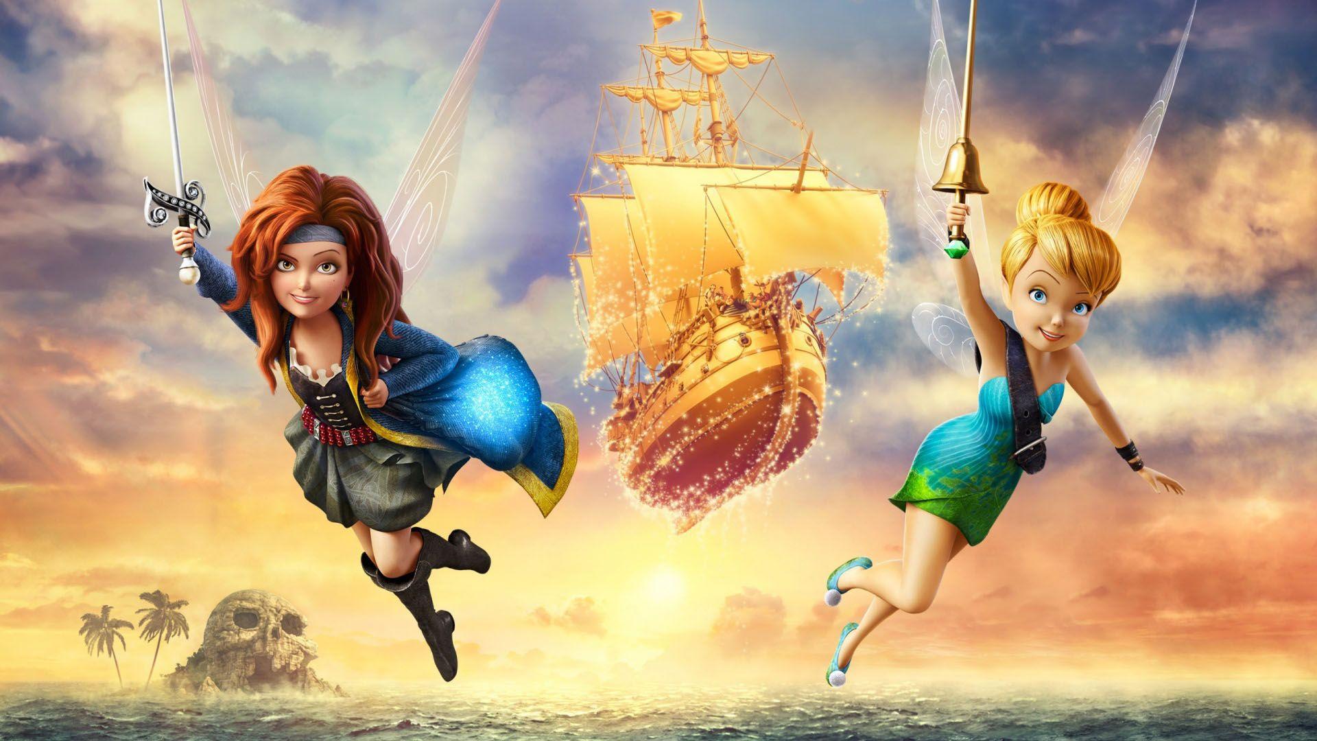 1920x1080 Tinker bell and the pirate fairy wallpaperx1080