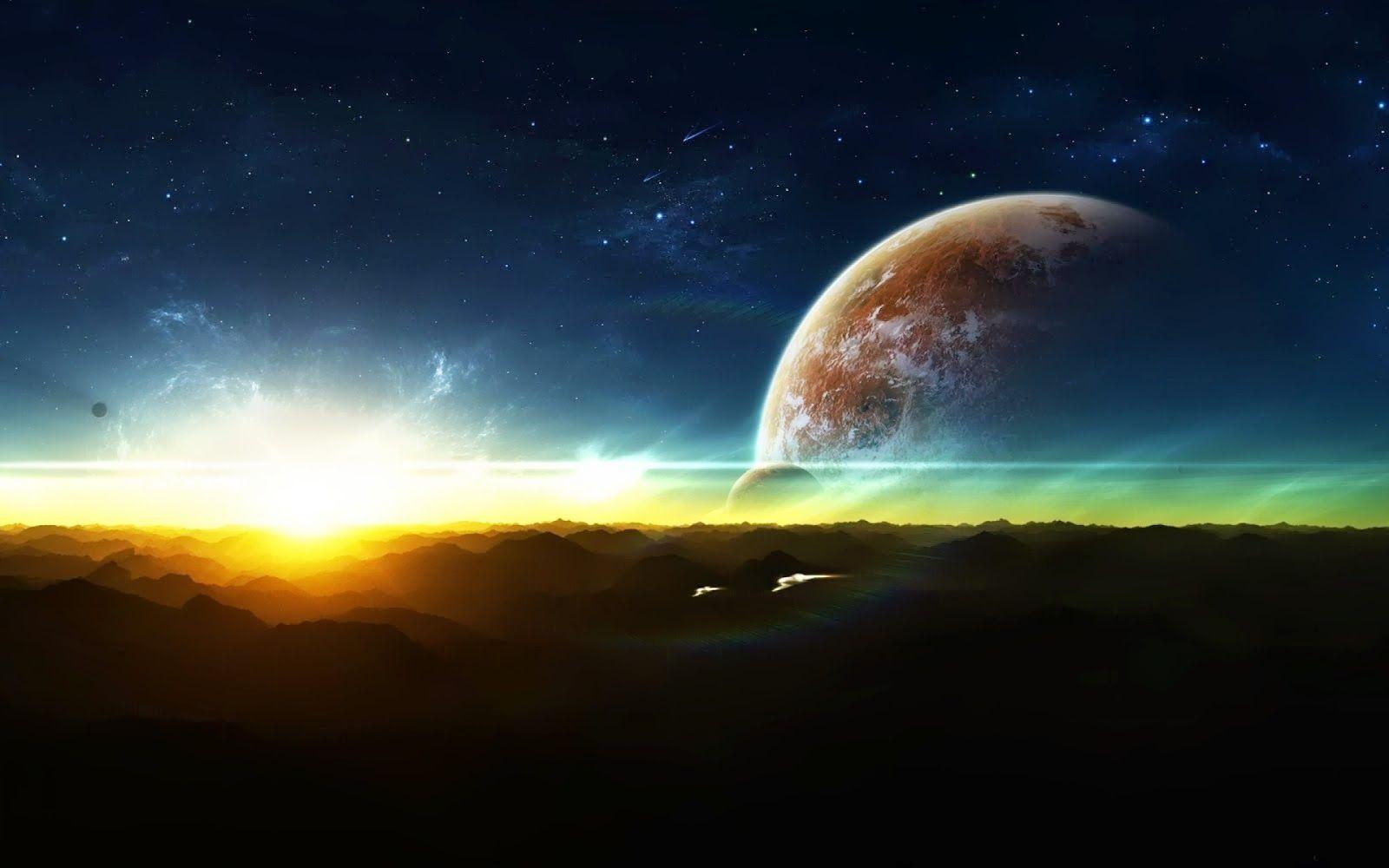 1600x1000 Abstract Space Wallpaper