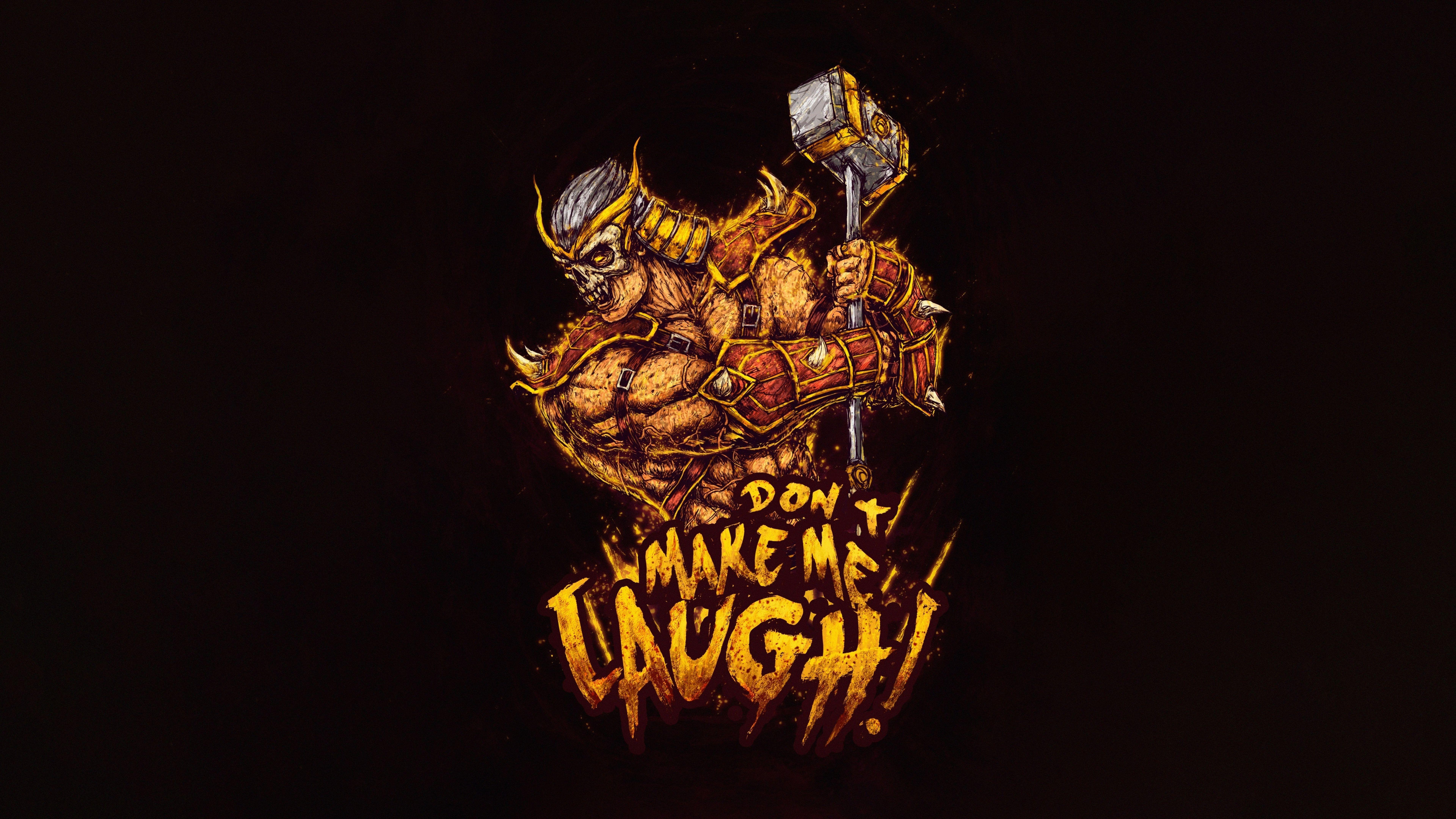 7680x4320 Mortal Kombat Shao Kahn Minimalist 8K Wallpaper, HD Minimalist 4K Wallpaper, Image, Photo and Background