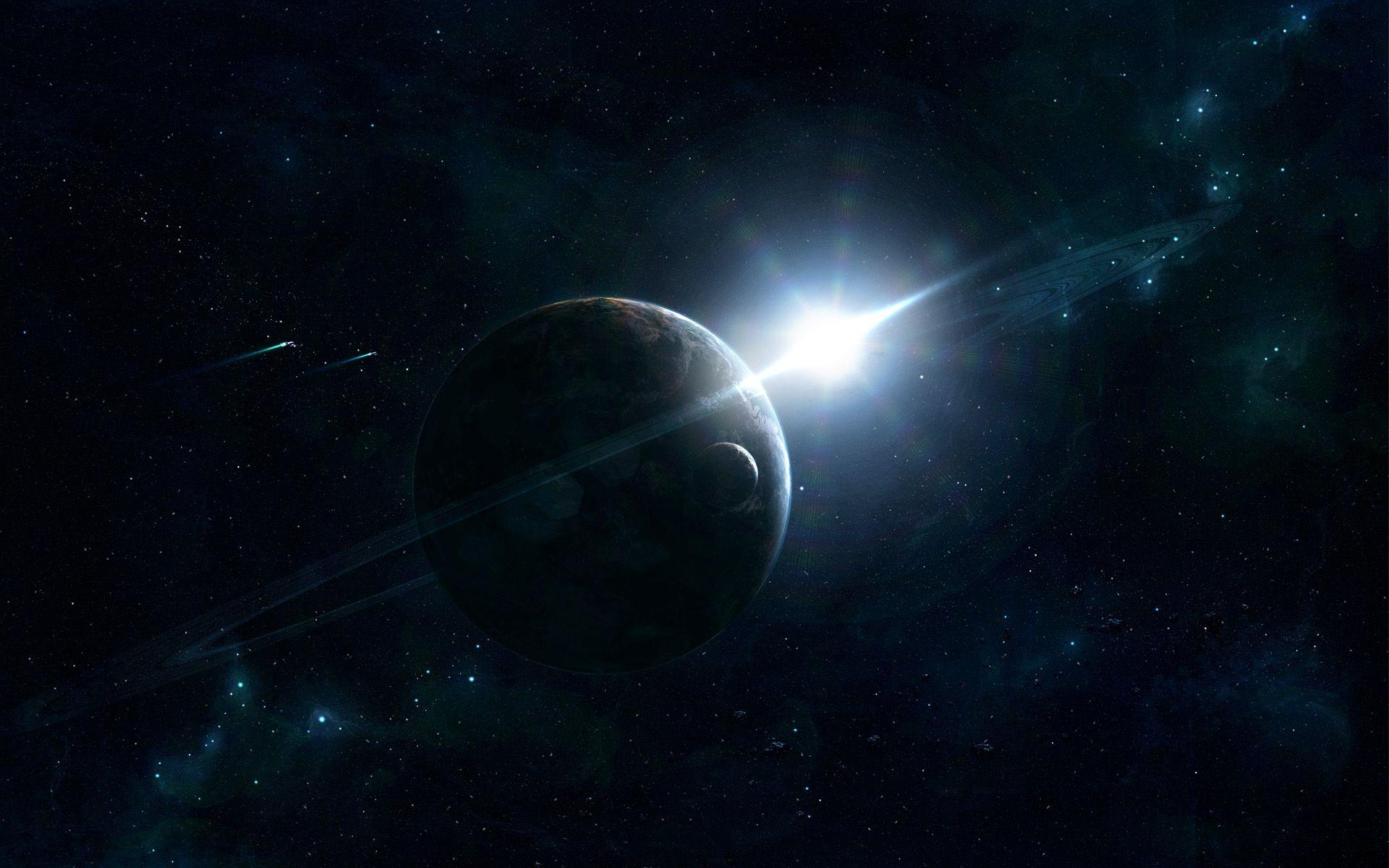 1920x1200 Daily Wallpaper: Space Proximity. I Like To Waste My Time
