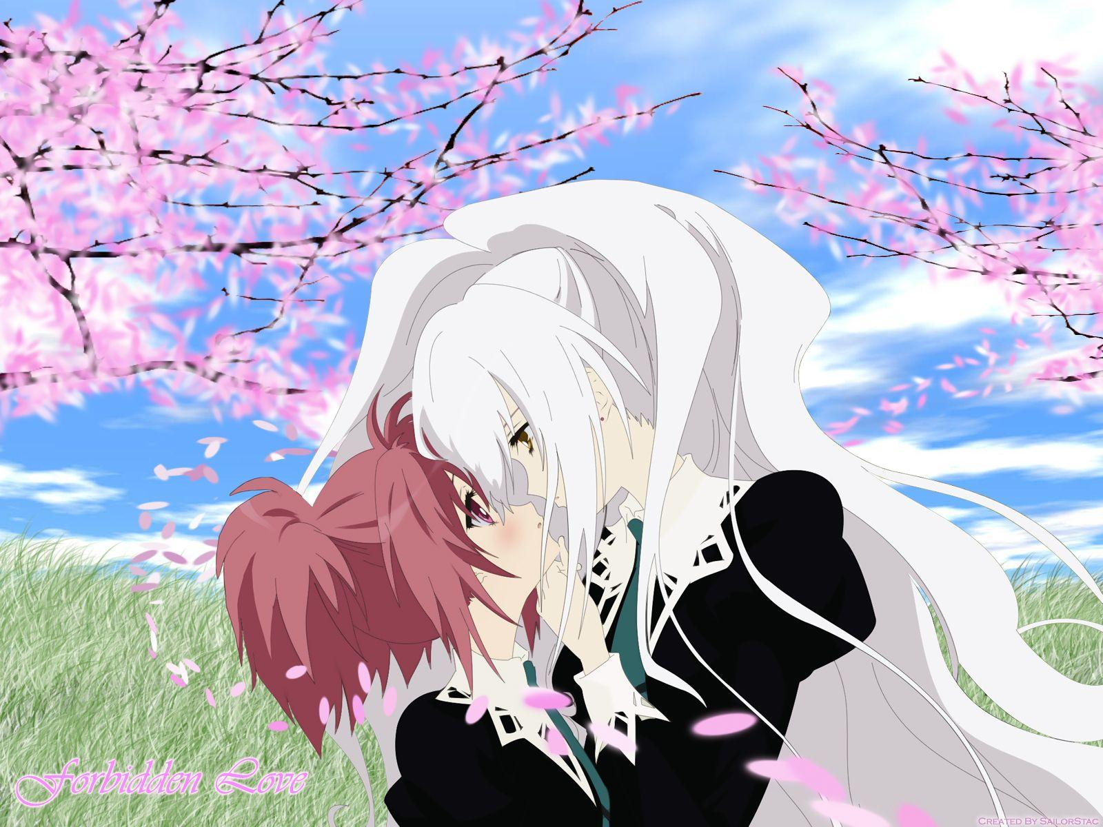 1600x1200 2girls aoi nagisa hanazono shizuma shoujo ai strawberry panic. konachan.com.com Anime Wallpaper
