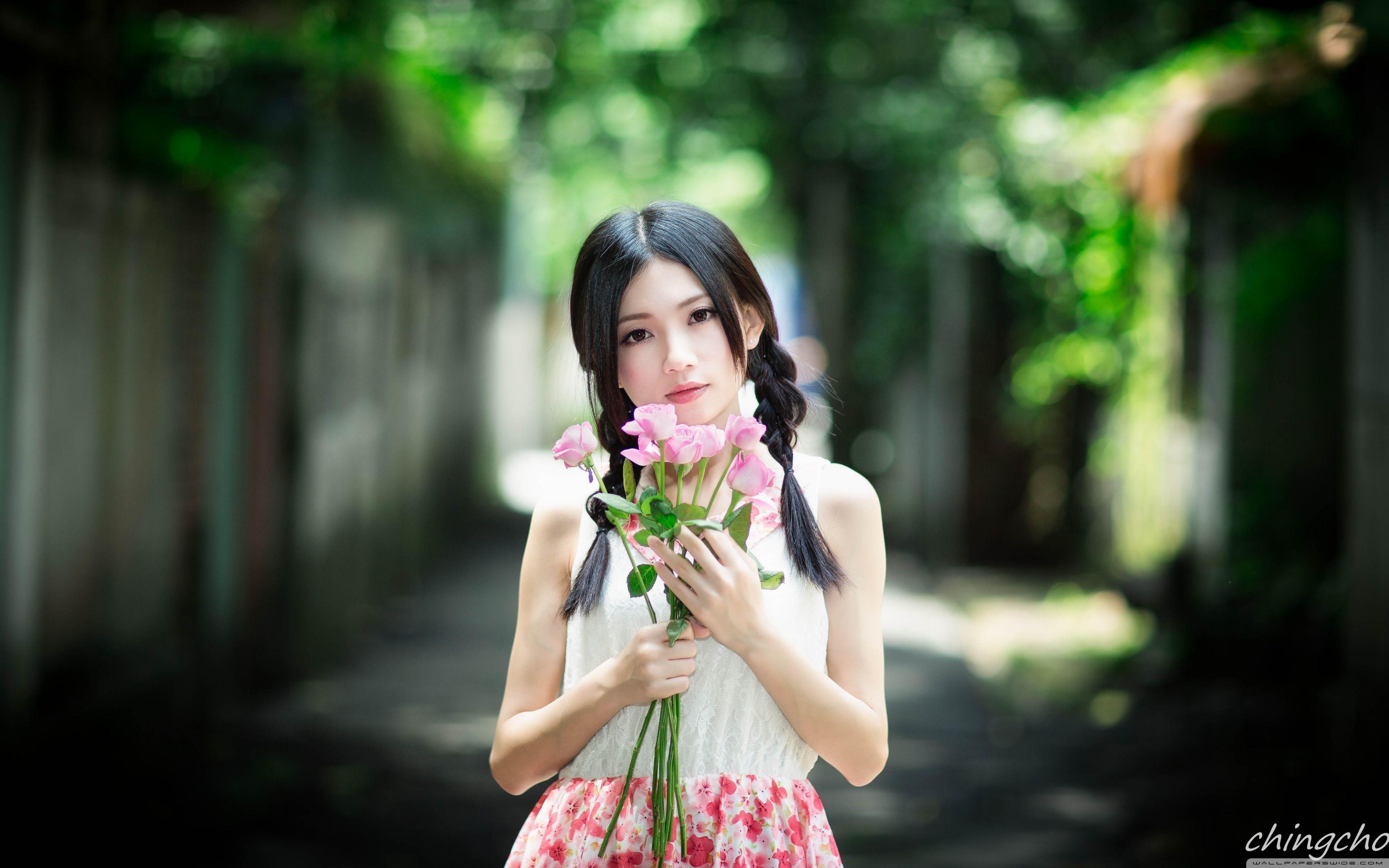 3840x2400 Beautiful Chinese Girls HD HD Wallpaper