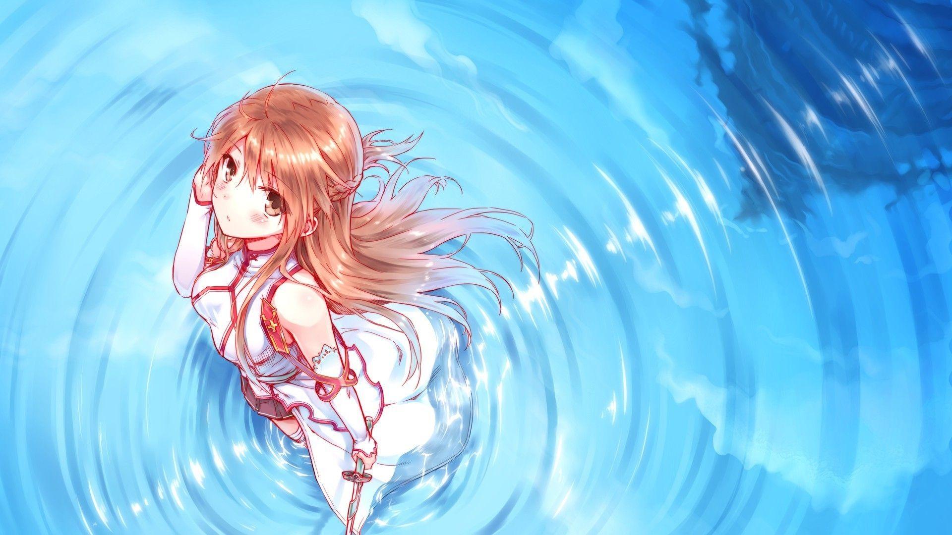 Water Anime Girl Wallpapers - Top Free Water Anime Girl Backgrounds -  WallpaperAccess