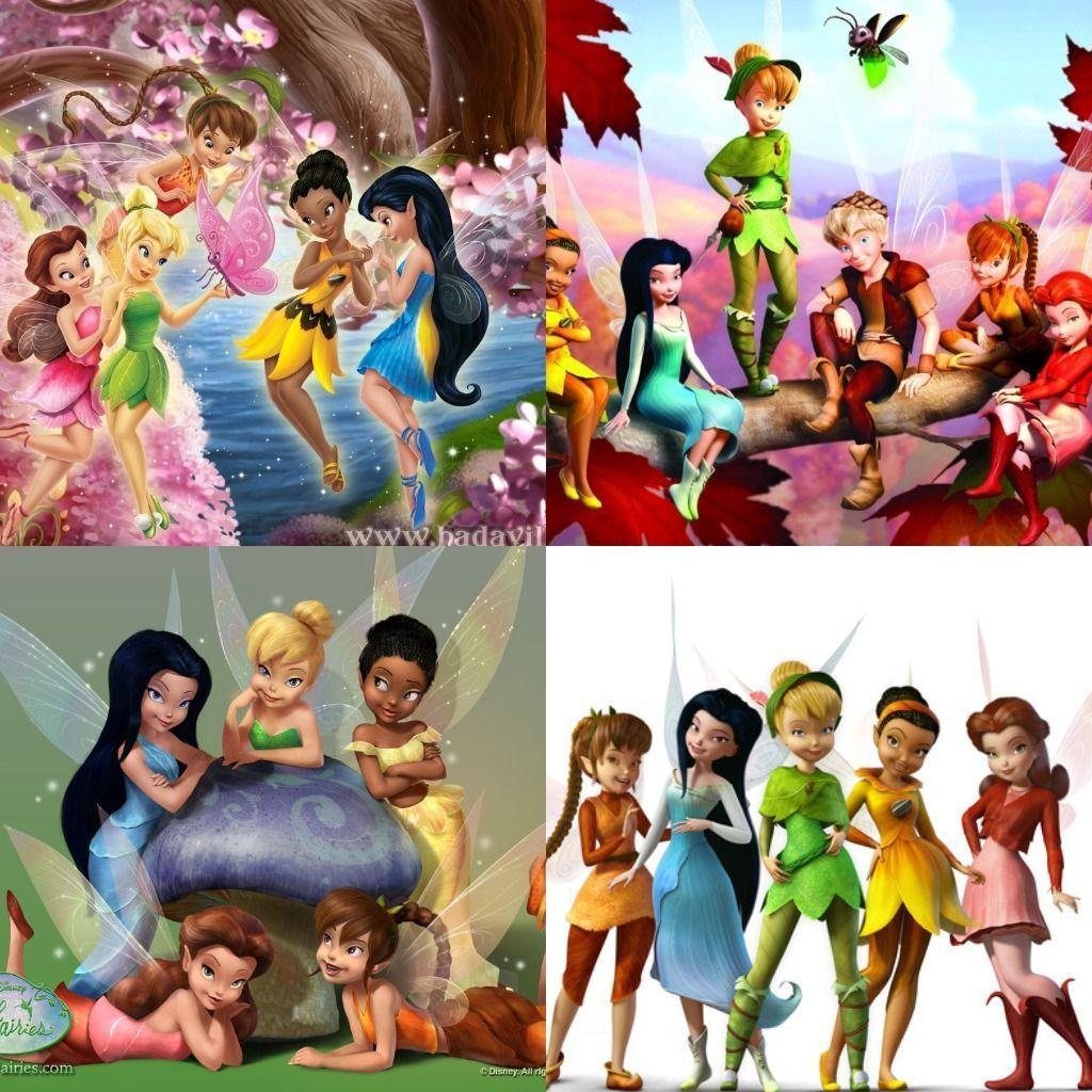 1024x1024 Tinkerbell and friends. tinkerbell and friend's