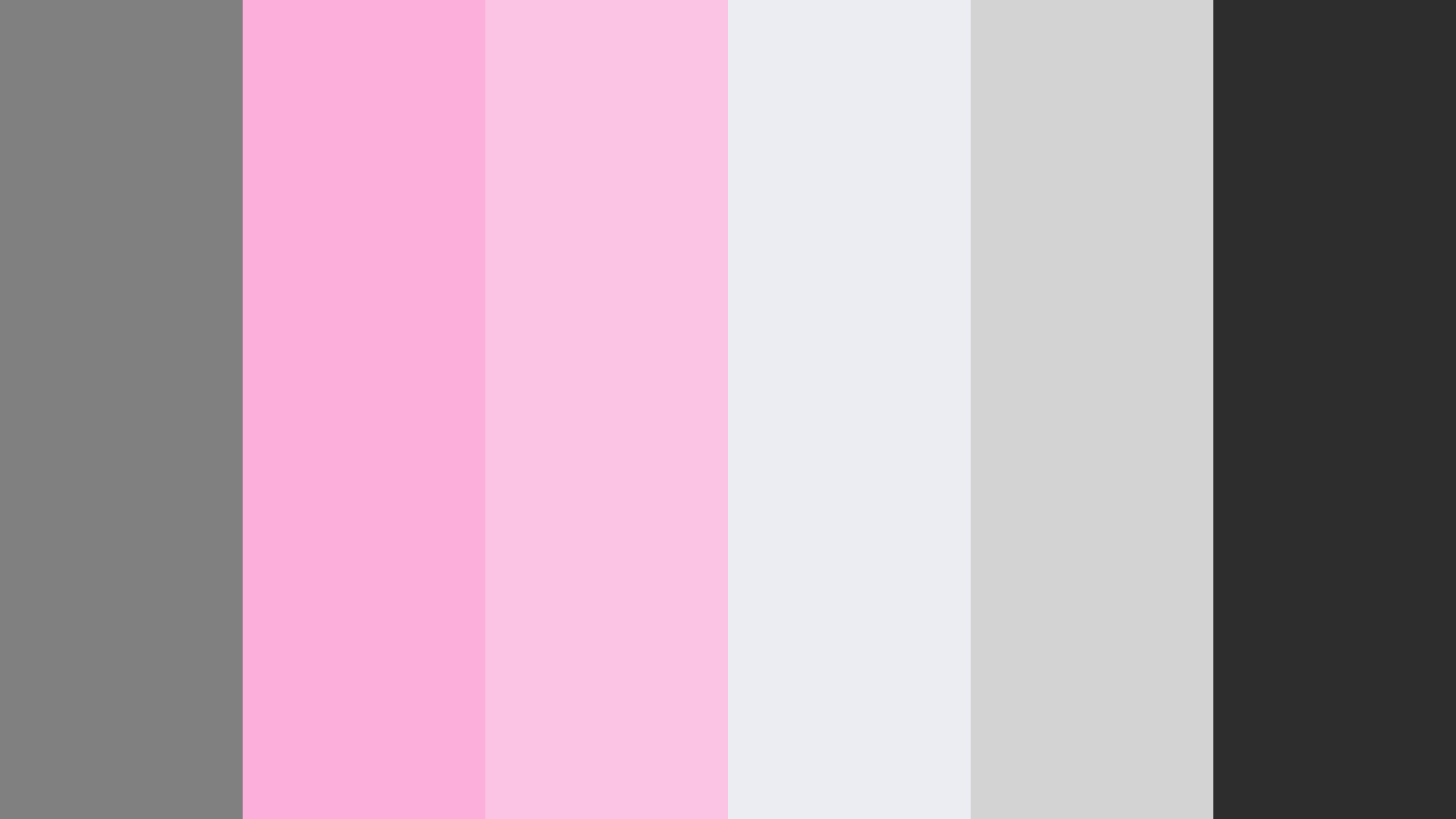 1920x1080 Soft Pink, Gray & Black Color Scheme Black