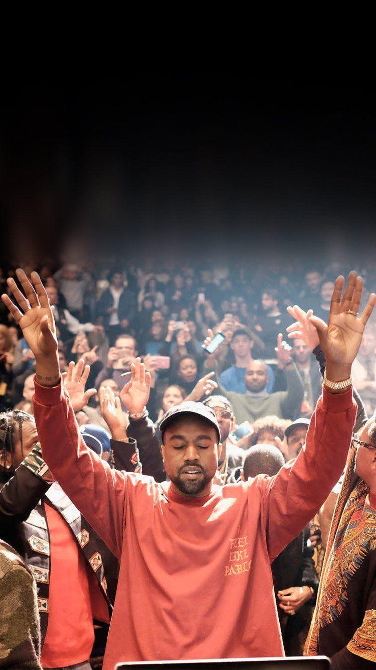 750x1334 Kanye West Background Famous Wallpaper 1080p. Kanye west wallpaper, Rapper wallpaper iphone, Kanye west background